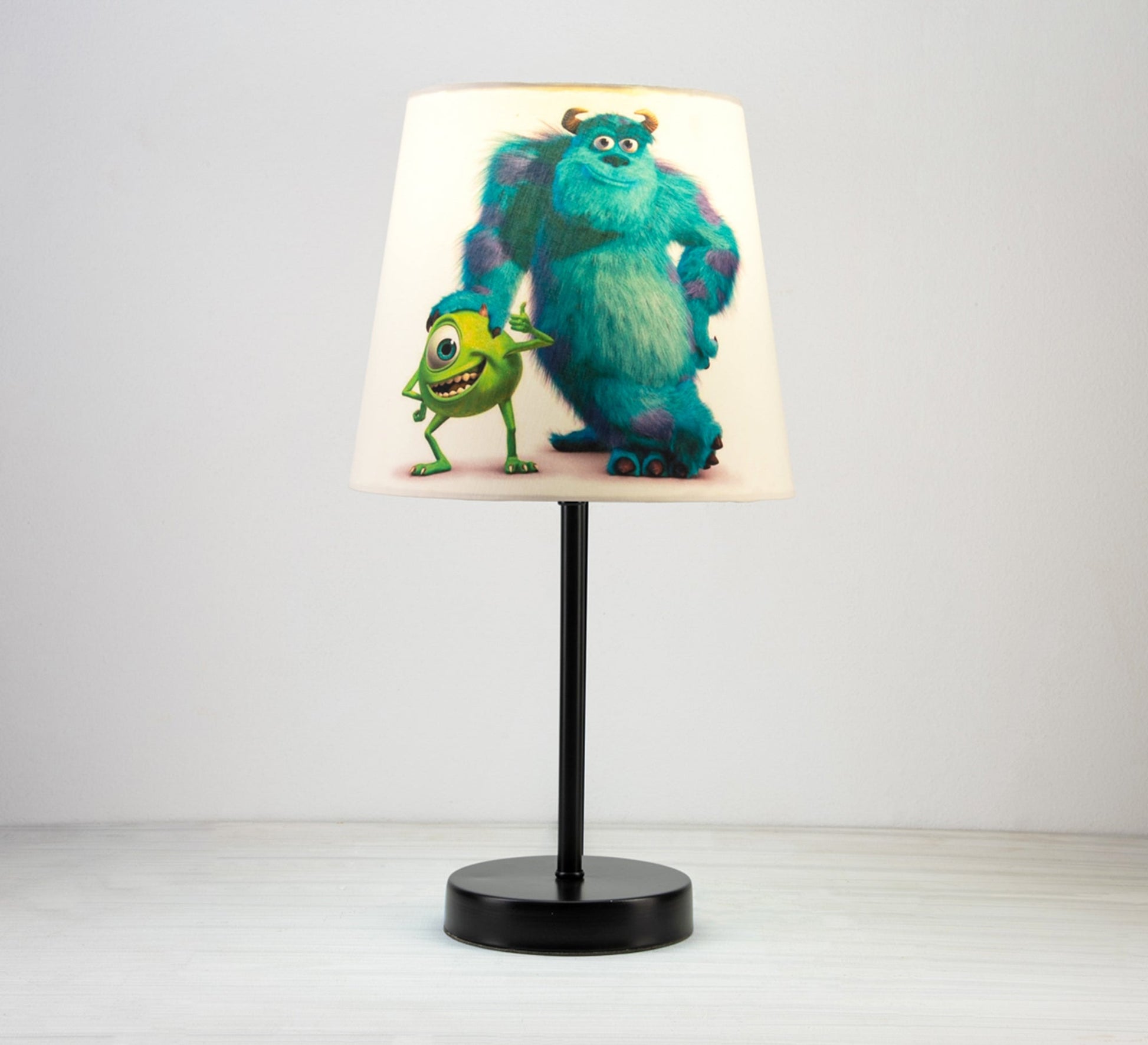 Sally and Mike Lamp: Great Friends for the Nursery with Black Base - Vitrine Furniture - Lighting