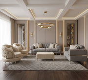 Salon Set: Royal Elegance, Ultimate Comfort - Vitrine Furniture - Salon Sets