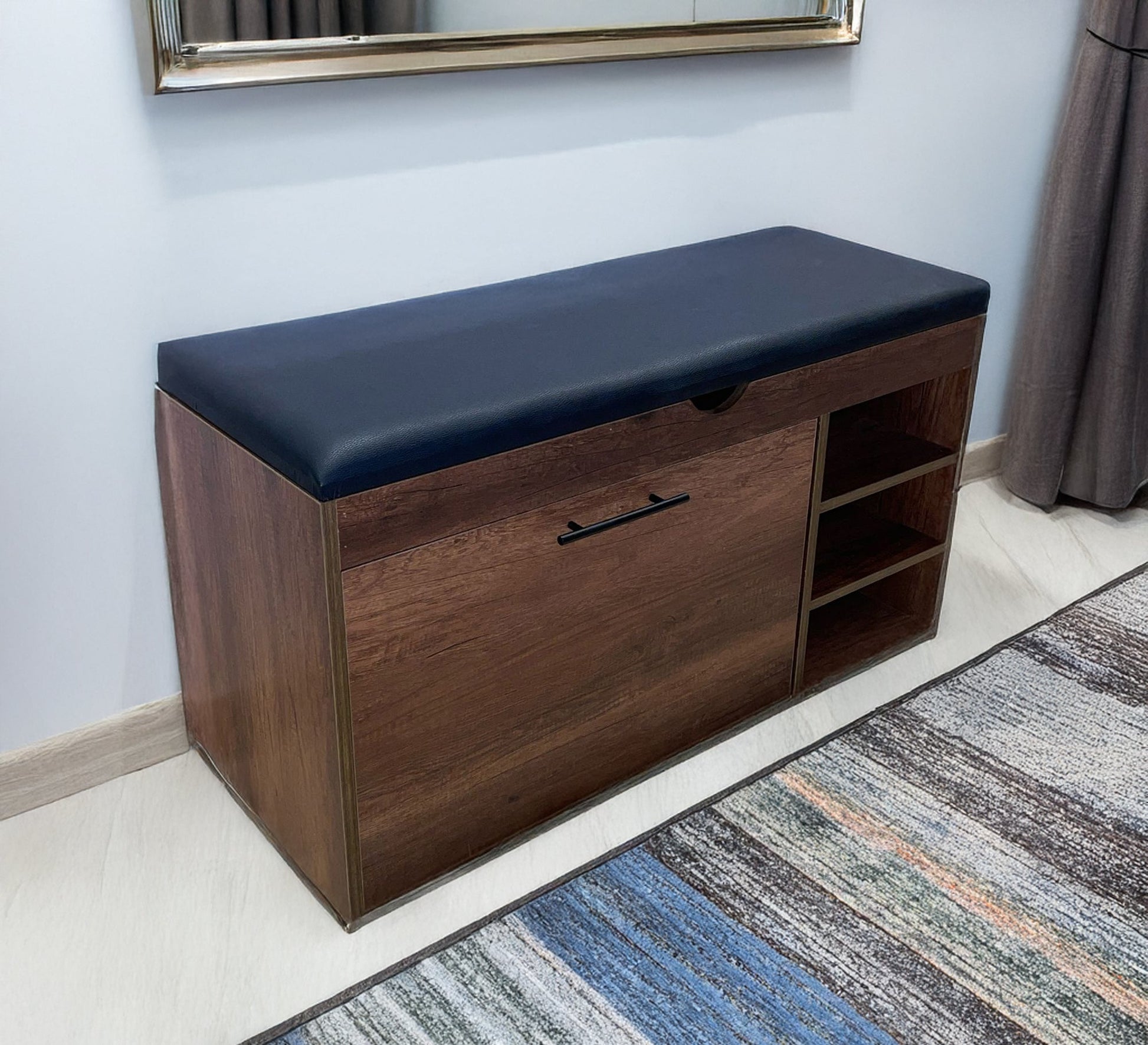 Seating bench with shoe cabinet - Vitrine Furniture - Furniture