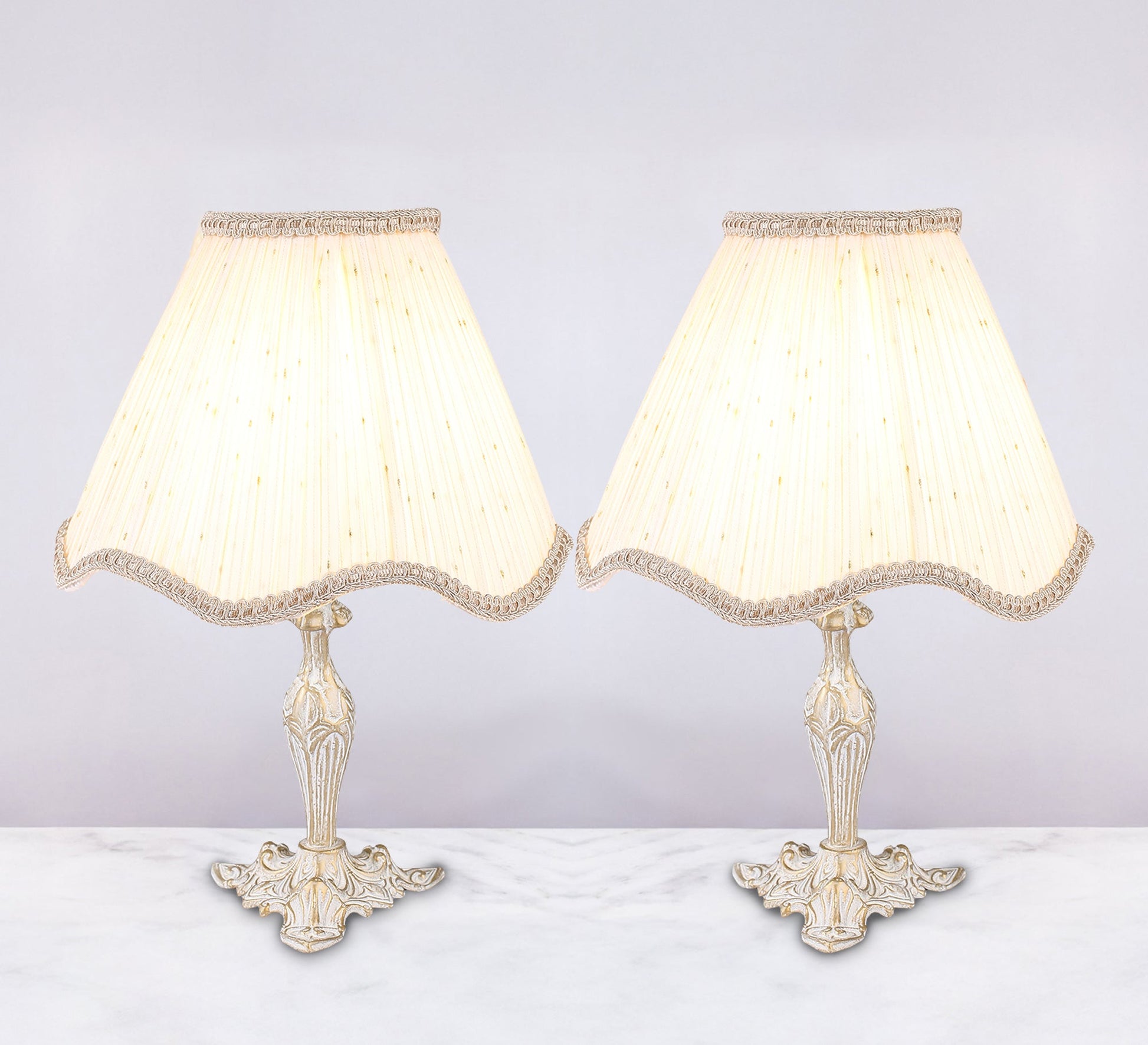 Set of 2 elegant table lamps - Vitrine Furniture - Lighting