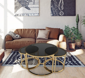 Set of three circular tables - Vitrine Furniture - Furniture