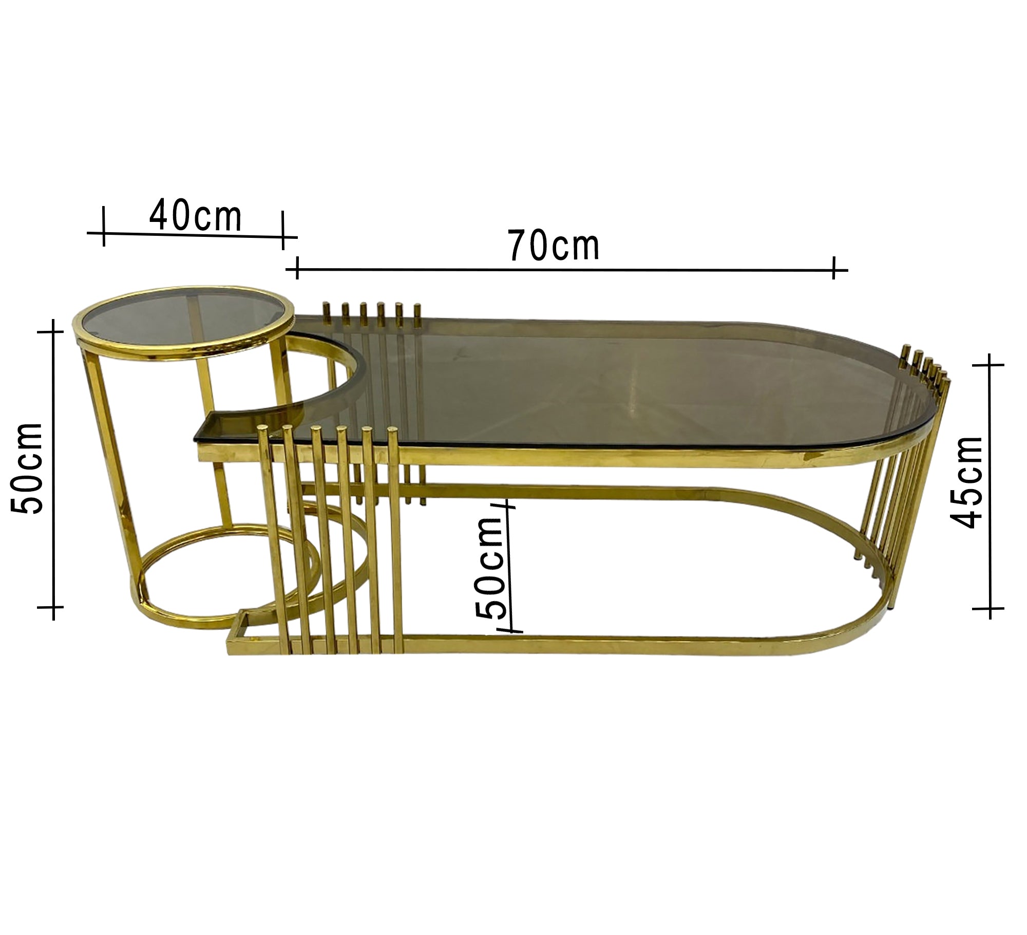 Set of two coffee tables, one large and one small - Vitrine Furniture - Furniture