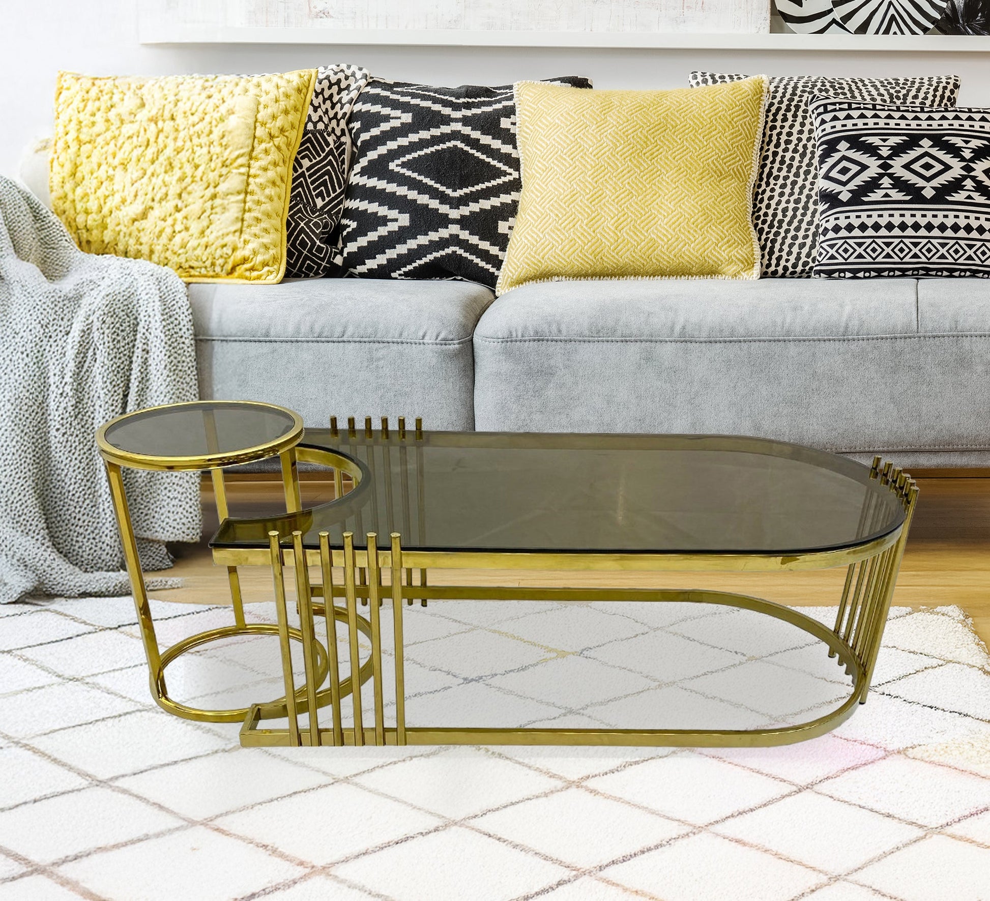 Set of two coffee tables, one large and one small - Vitrine Furniture - Furniture