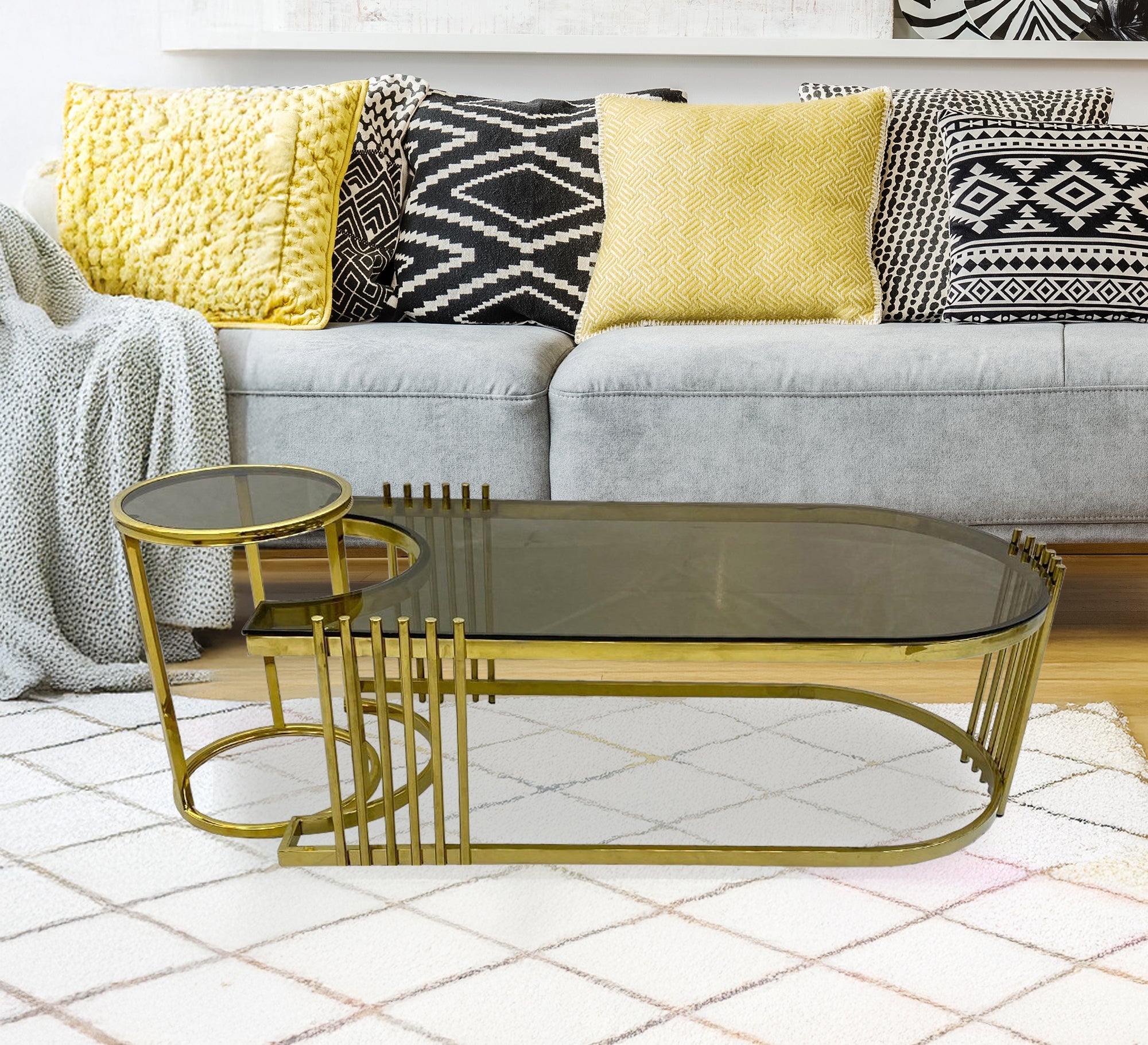 Set of two coffee tables, one large and one small - Vitrine Furniture - Furniture