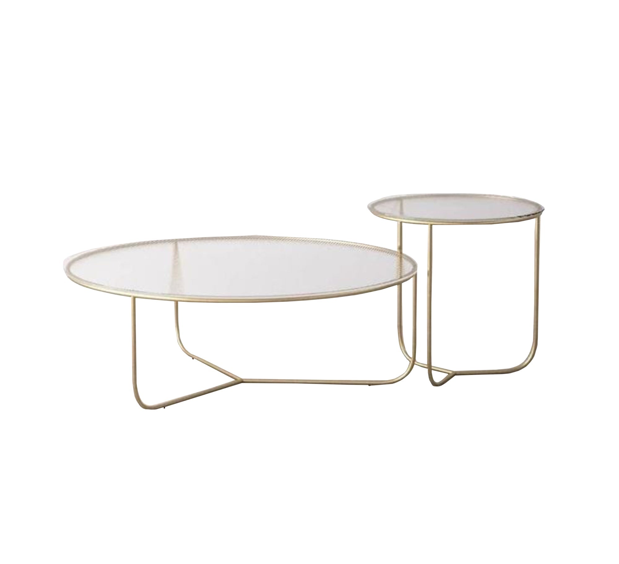 Set of Two Living Room Center Tables - Vitrine Furniture - Furniture