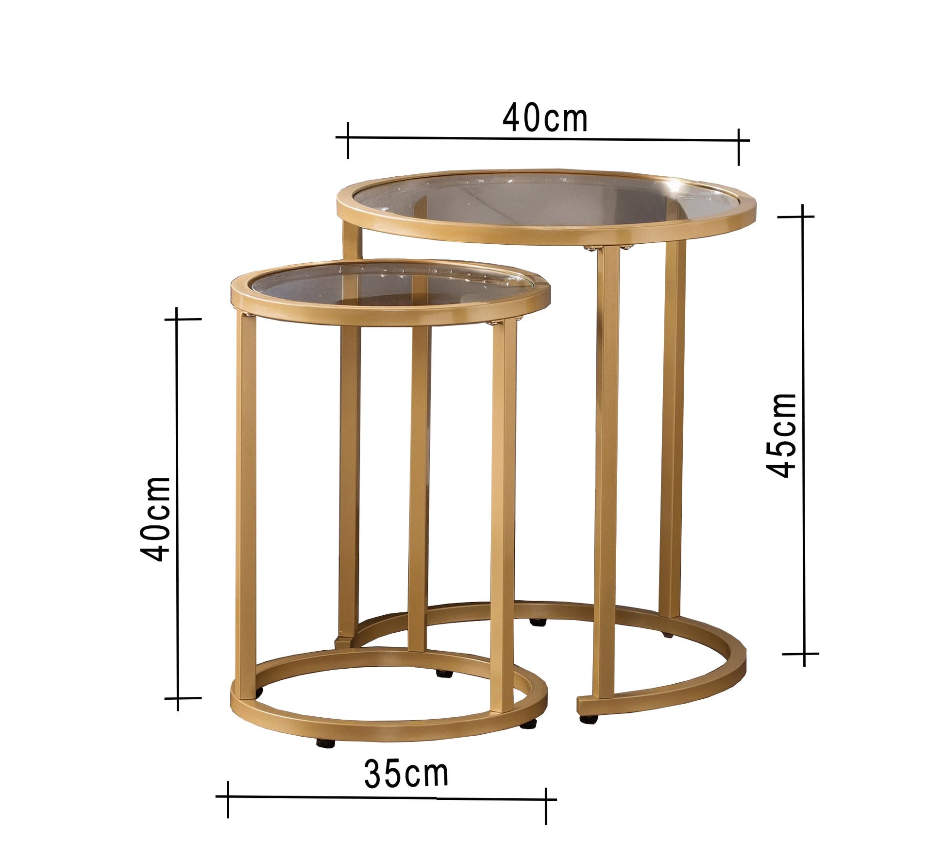 Set of two side tables - Vitrine Furniture - Furniture