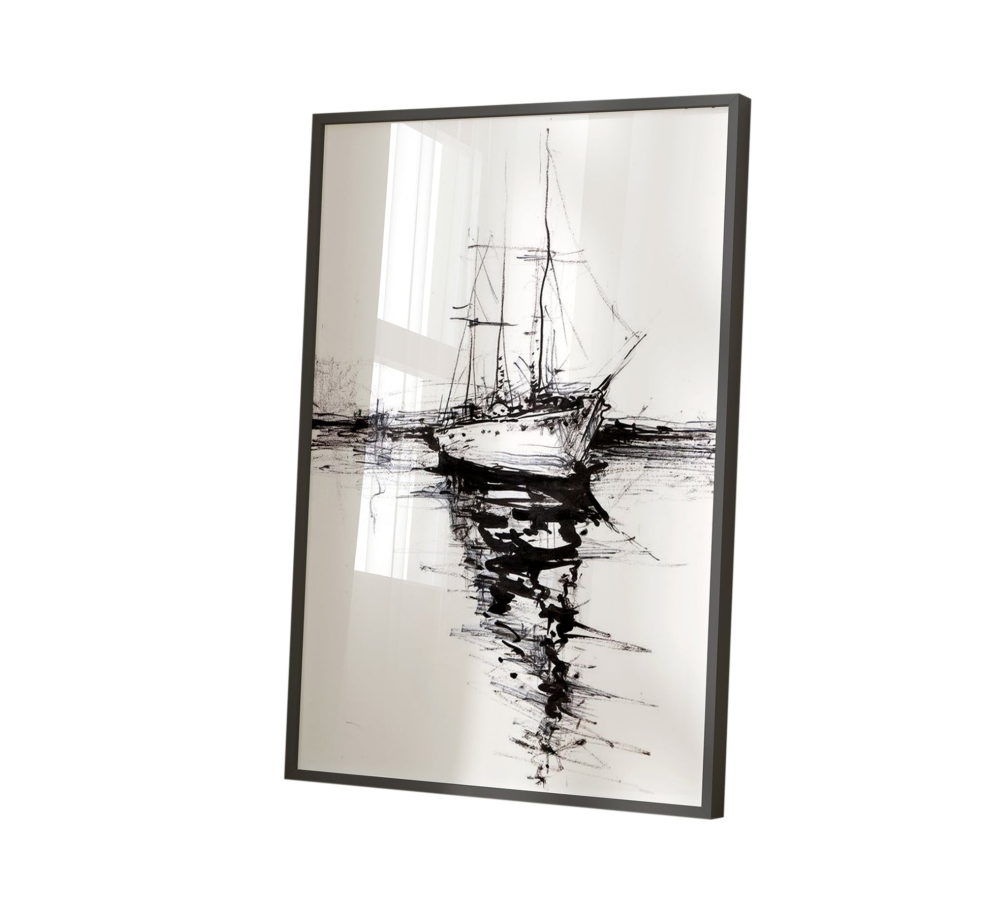 Ship dashboard with black frame - Vitrine Furniture - Décor