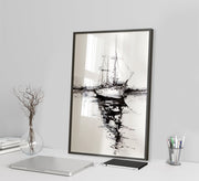 Ship dashboard with black frame - Vitrine Furniture - Décor