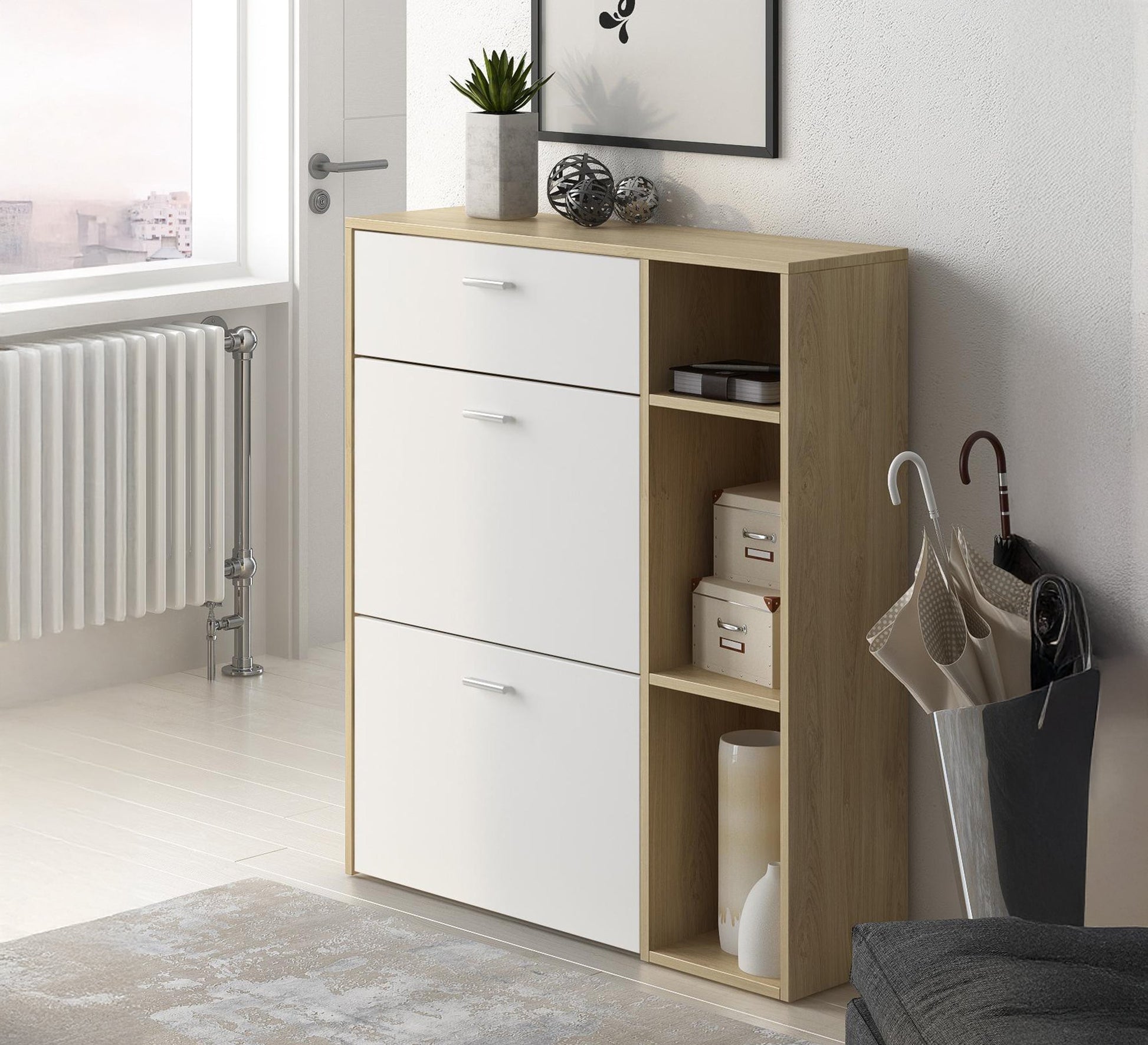 Shoe cabinet for the home foyer - Vitrine Furniture - Furniture