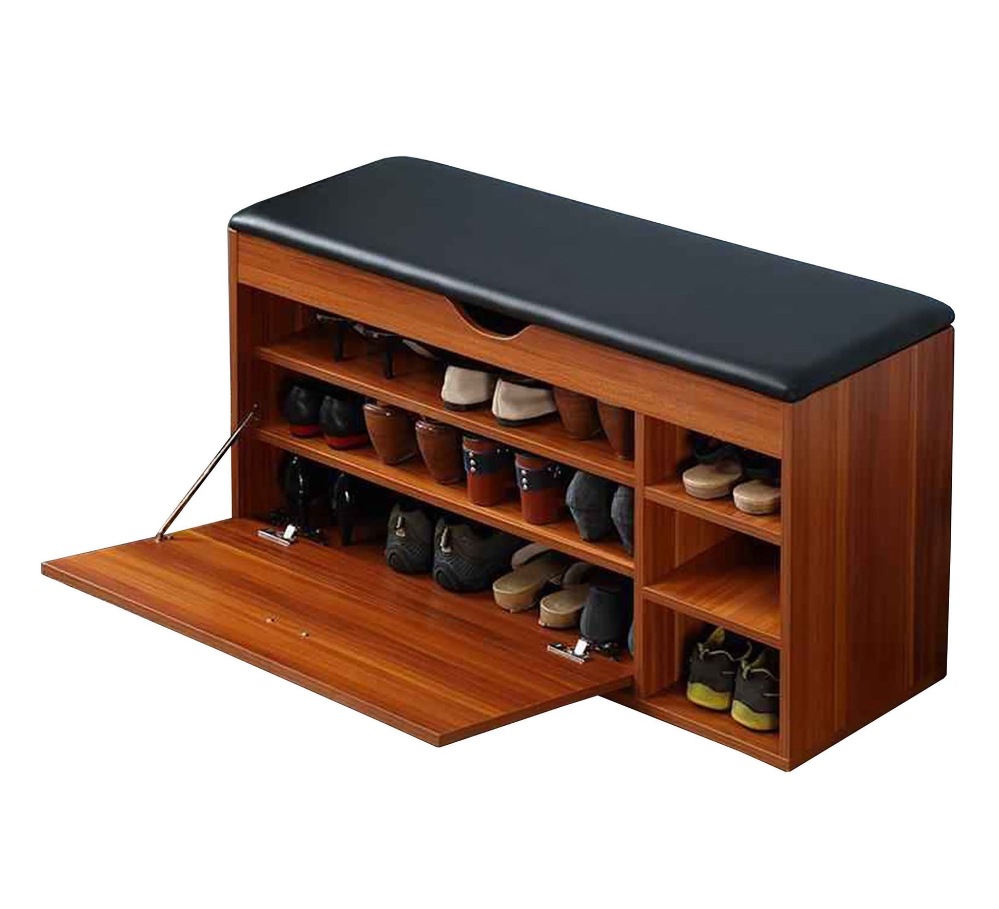Shoe Rack: Seat, Flap, Stylish & Functional - Vitrine Furniture - Furniture