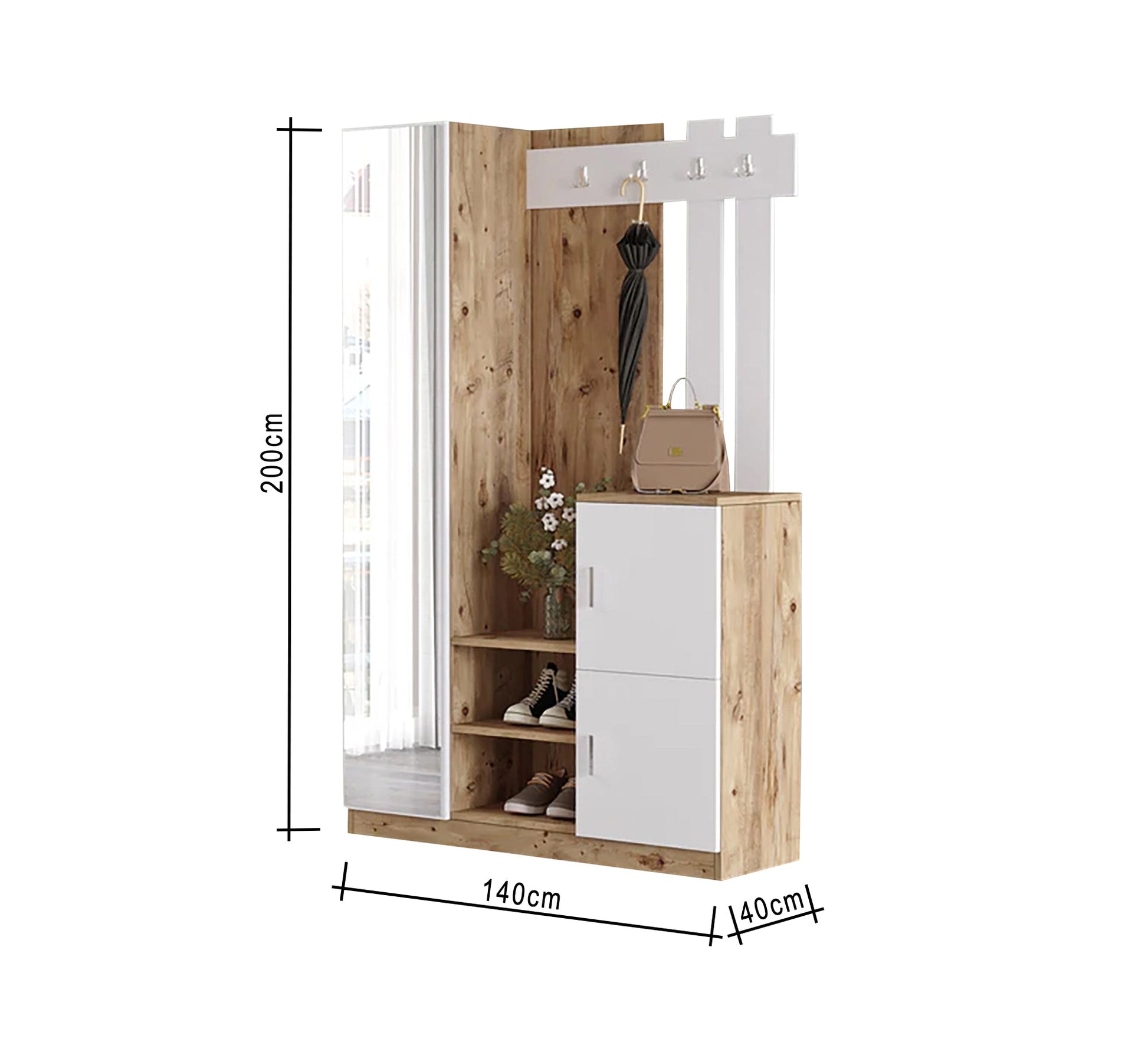 Shoe rack with hanger - Vitrine Furniture - Furniture