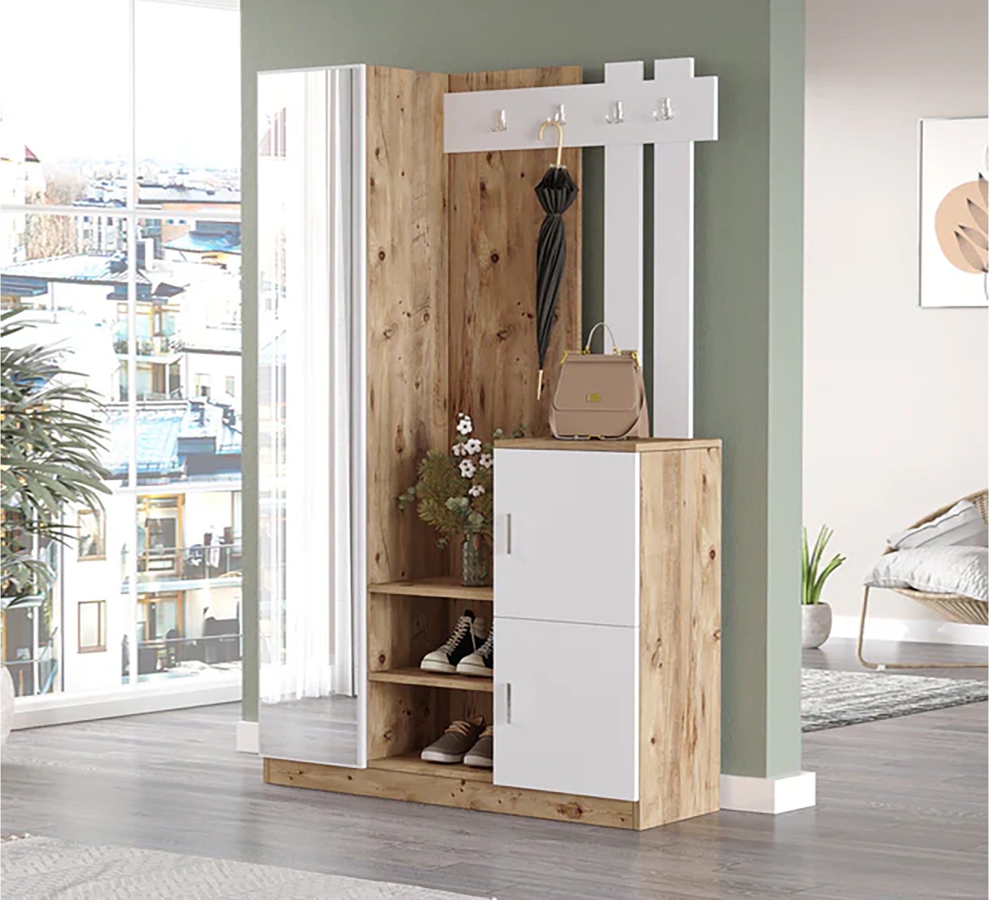 Shoe rack with hanger - Vitrine Furniture - Furniture