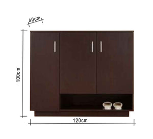 Shoe rack with open bottom shelf - Vitrine Furniture - Furniture