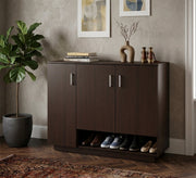 Shoe rack with open bottom shelf - Vitrine Furniture - Shoe Racks