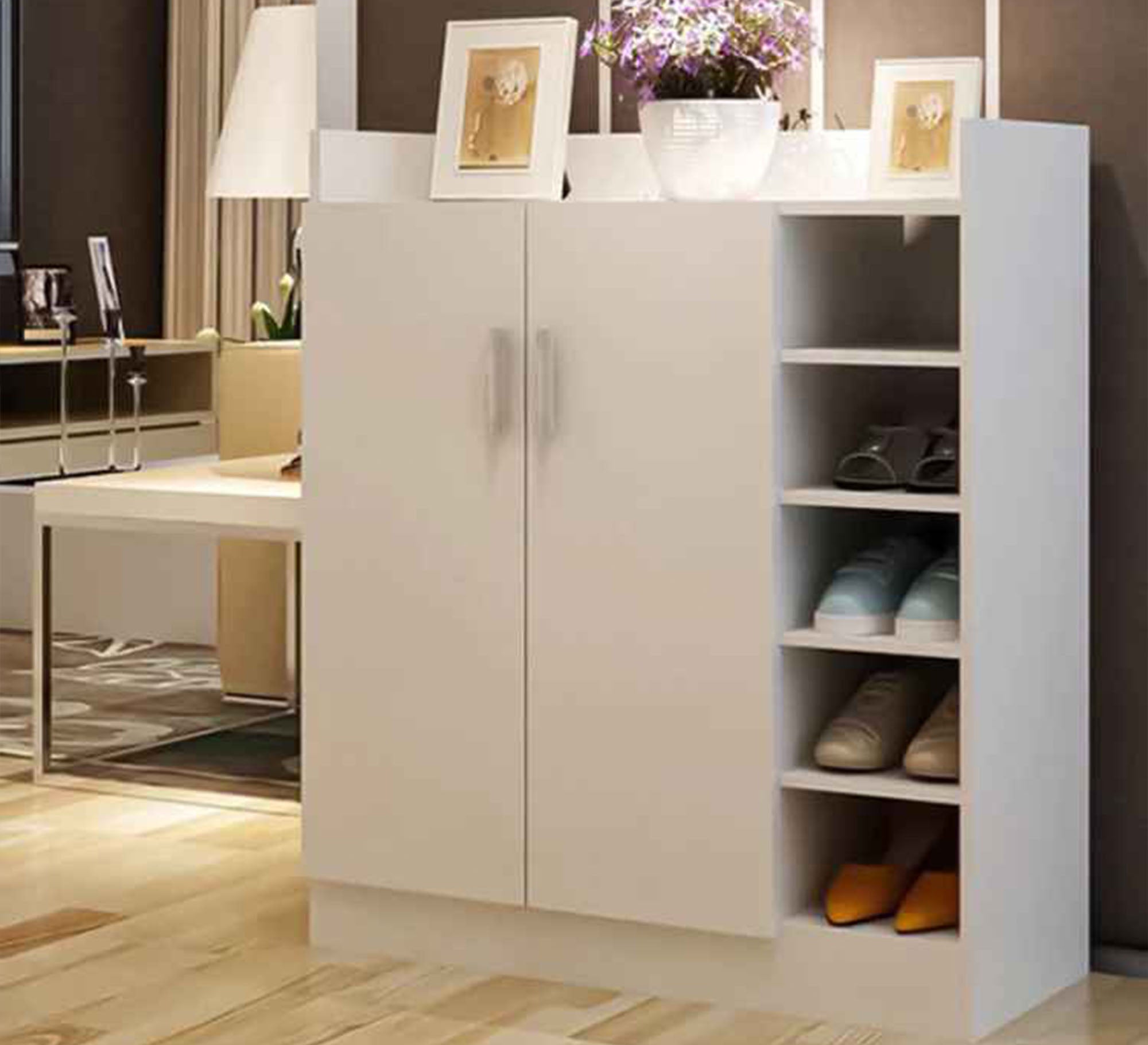 Shoe rack with open storage spaces - Vitrine Furniture - Furniture
