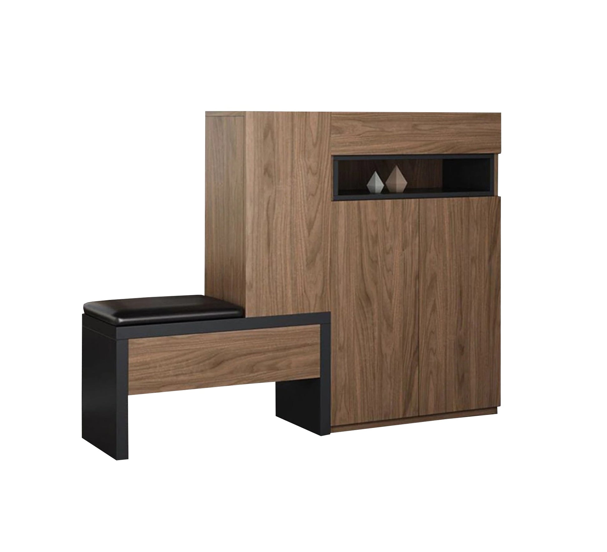 Shoe rack with side seat - Vitrine Furniture - Furniture