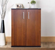 shoerack with hinged leaves and vertical handles - Vitrine Furniture - Shoe Racks