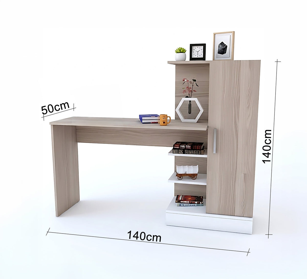 Side Desk: Sleek, Functional, Modern Workspace - Vitrine Furniture - Desks