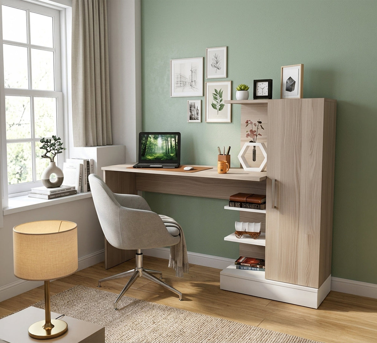 Side Desk: Sleek, Functional, Modern Workspace - Vitrine Furniture - Desks