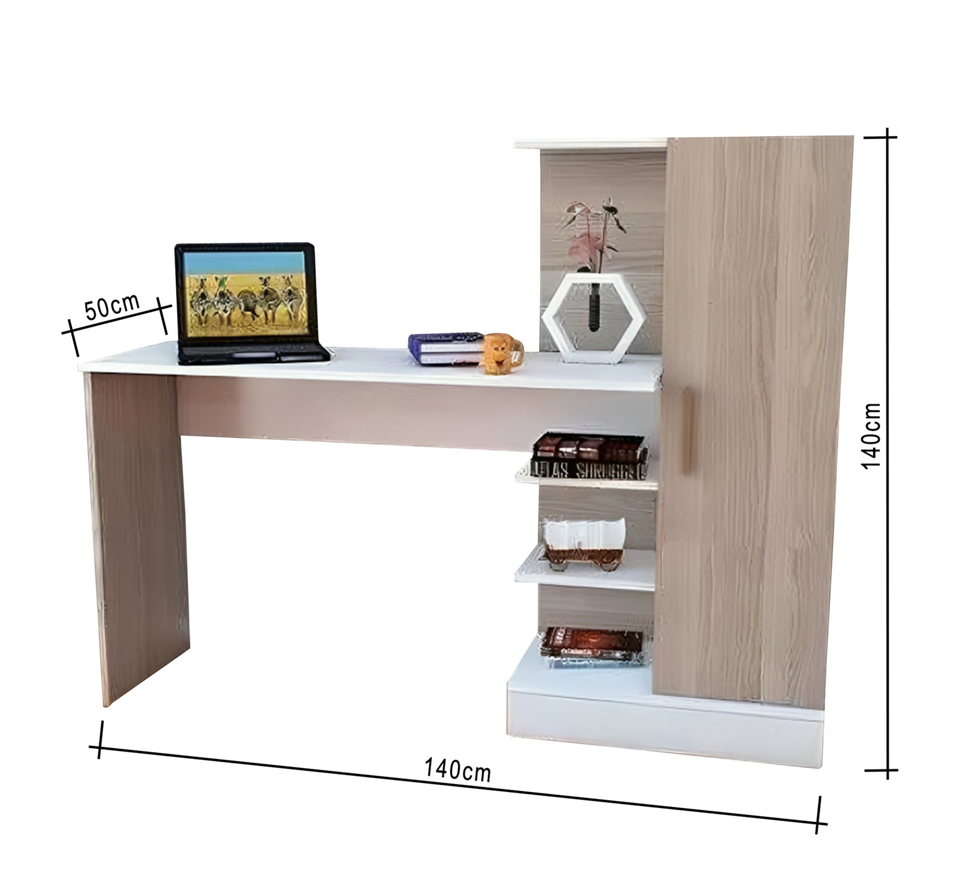 Side Desk: Sleek, Functional, Modern Workspace - Vitrine Furniture - Furniture