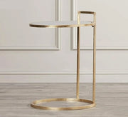 Side table with a circular structure in gold - Vitrine Furniture - Furniture