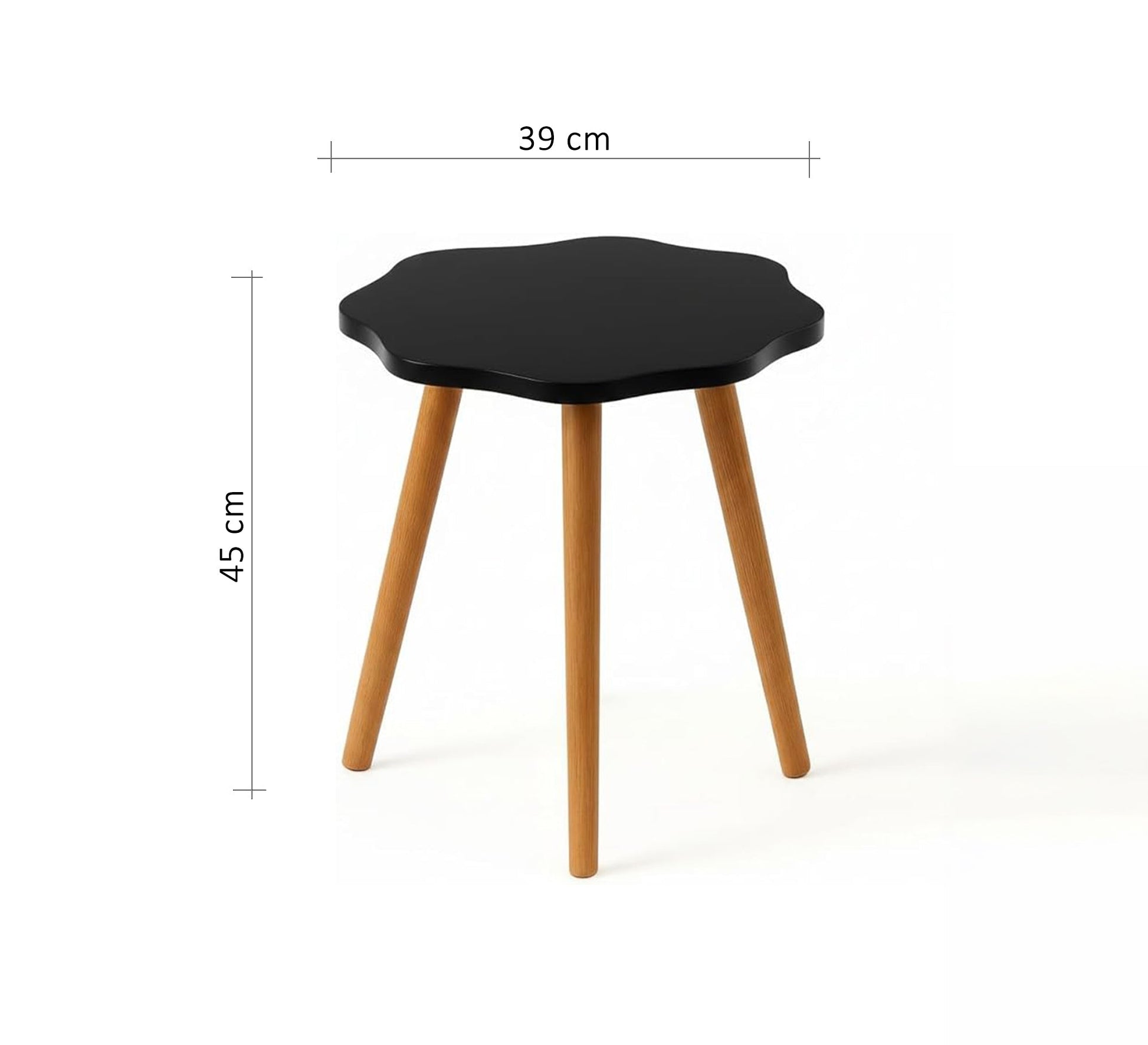 Side table with a rose-shaped top - Vitrine Furniture - Side Tables
