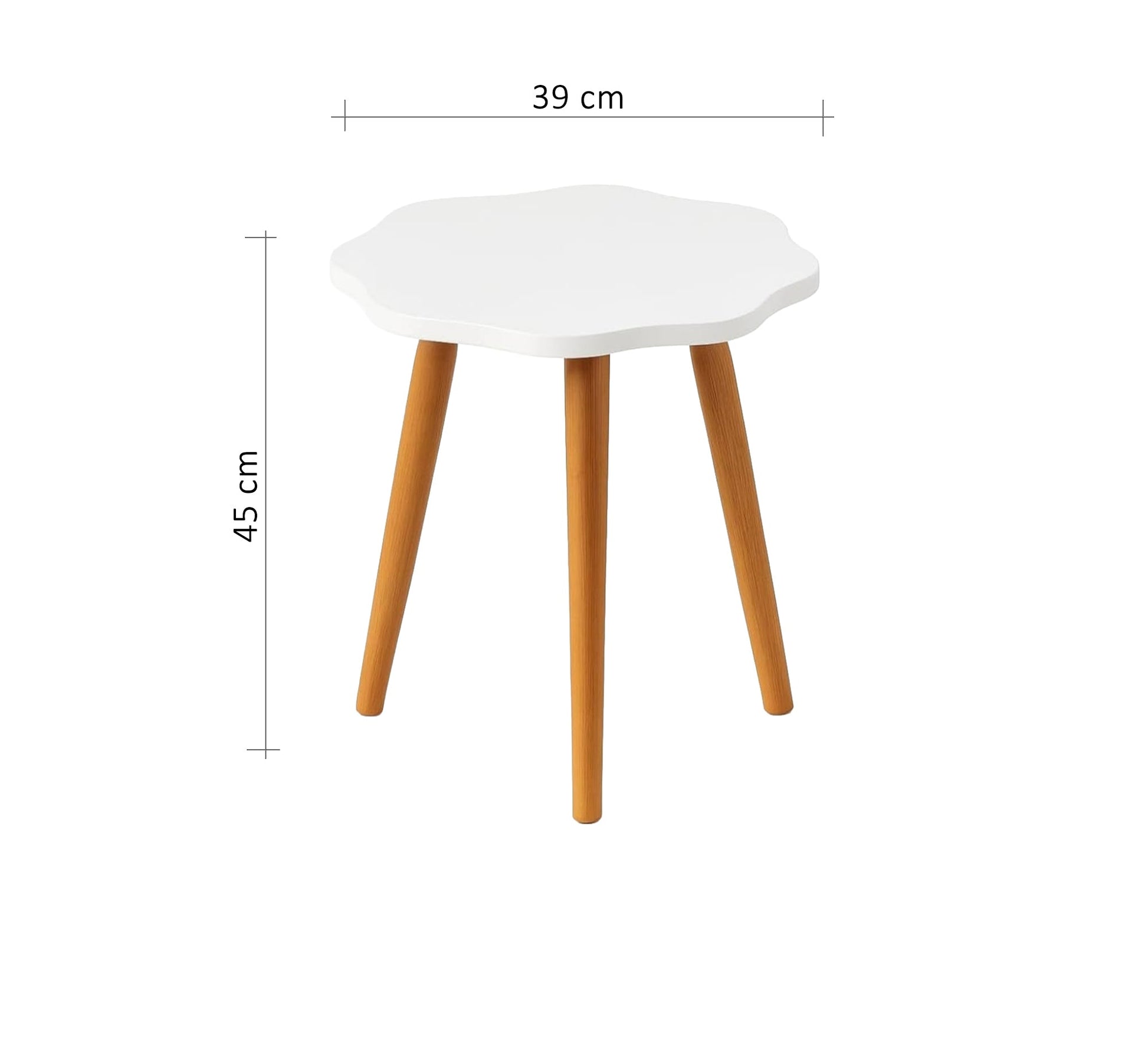 Side table with a rose-shaped top - Vitrine Furniture - Side Tables