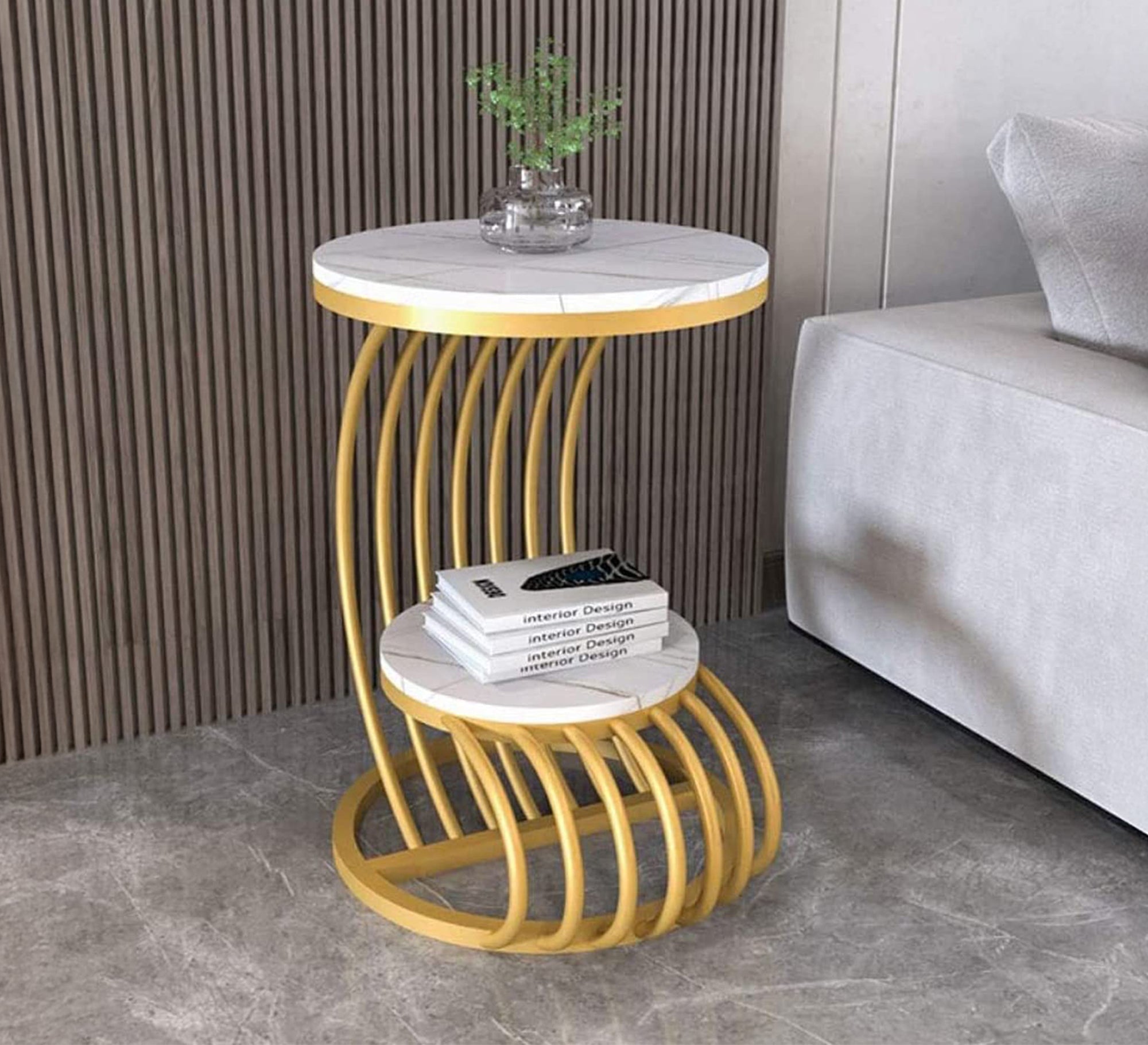 Side table with a streamlined shape - Vitrine Furniture - Furniture