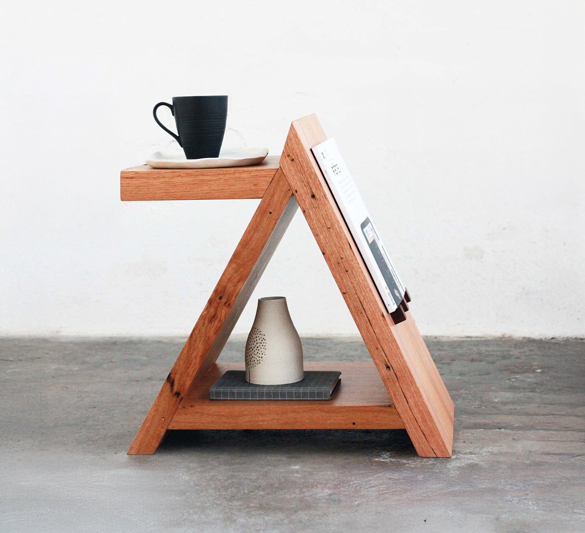 Side table with a triangular base - Vitrine Furniture - Furniture
