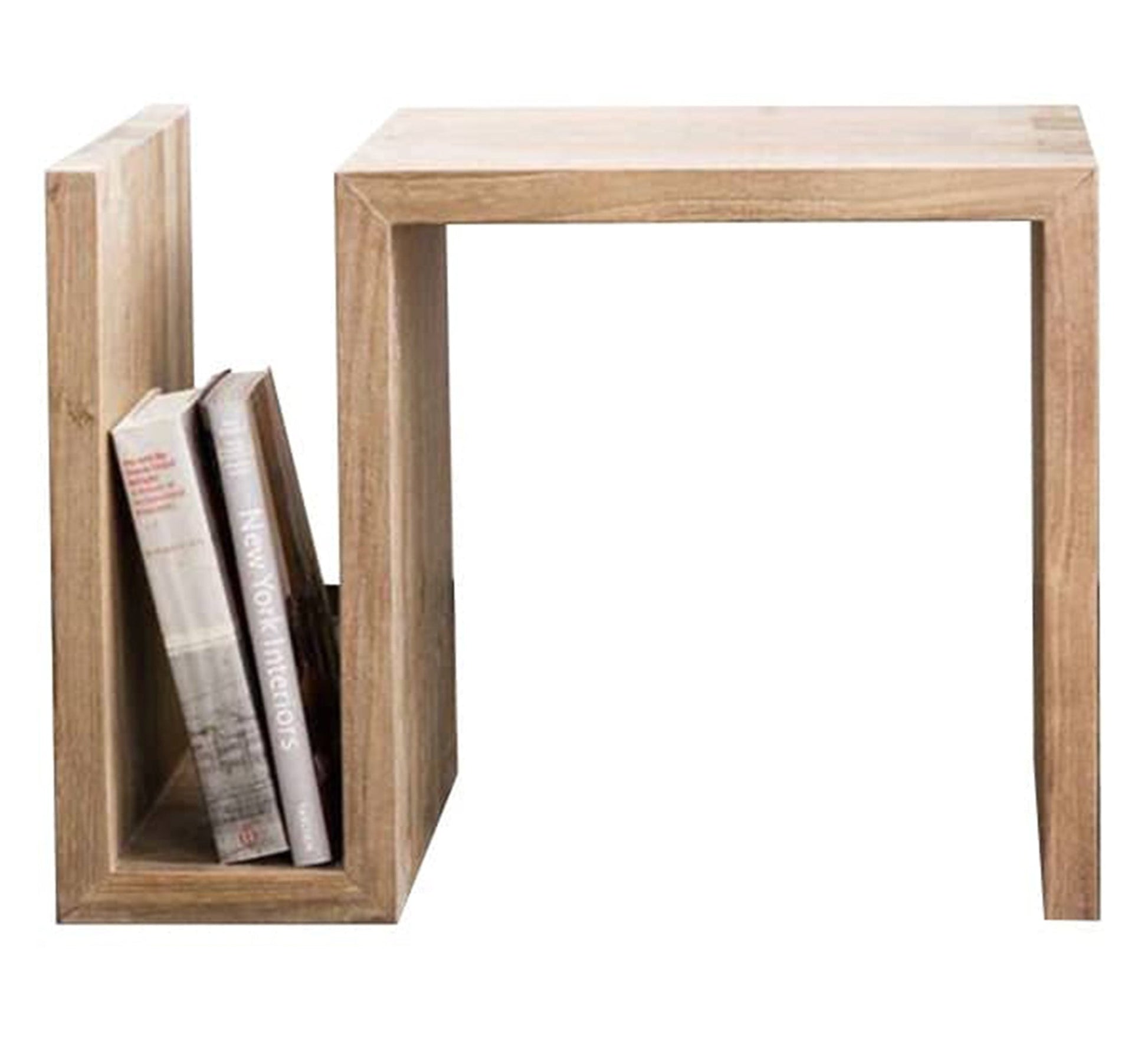 Side table with bookcase - Vitrine Furniture - Furniture