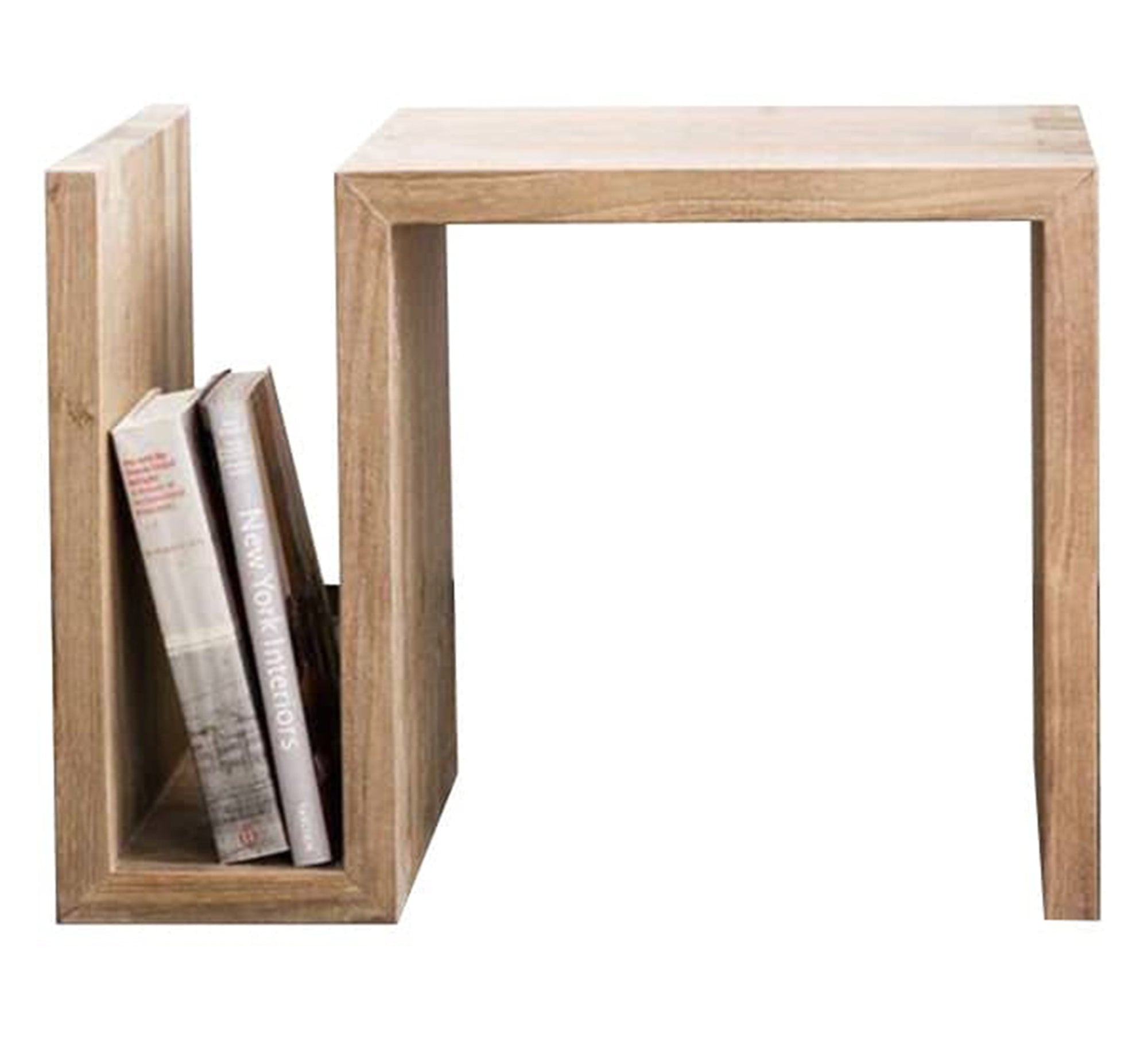 Side table with bookcase - Vitrine Furniture - Furniture