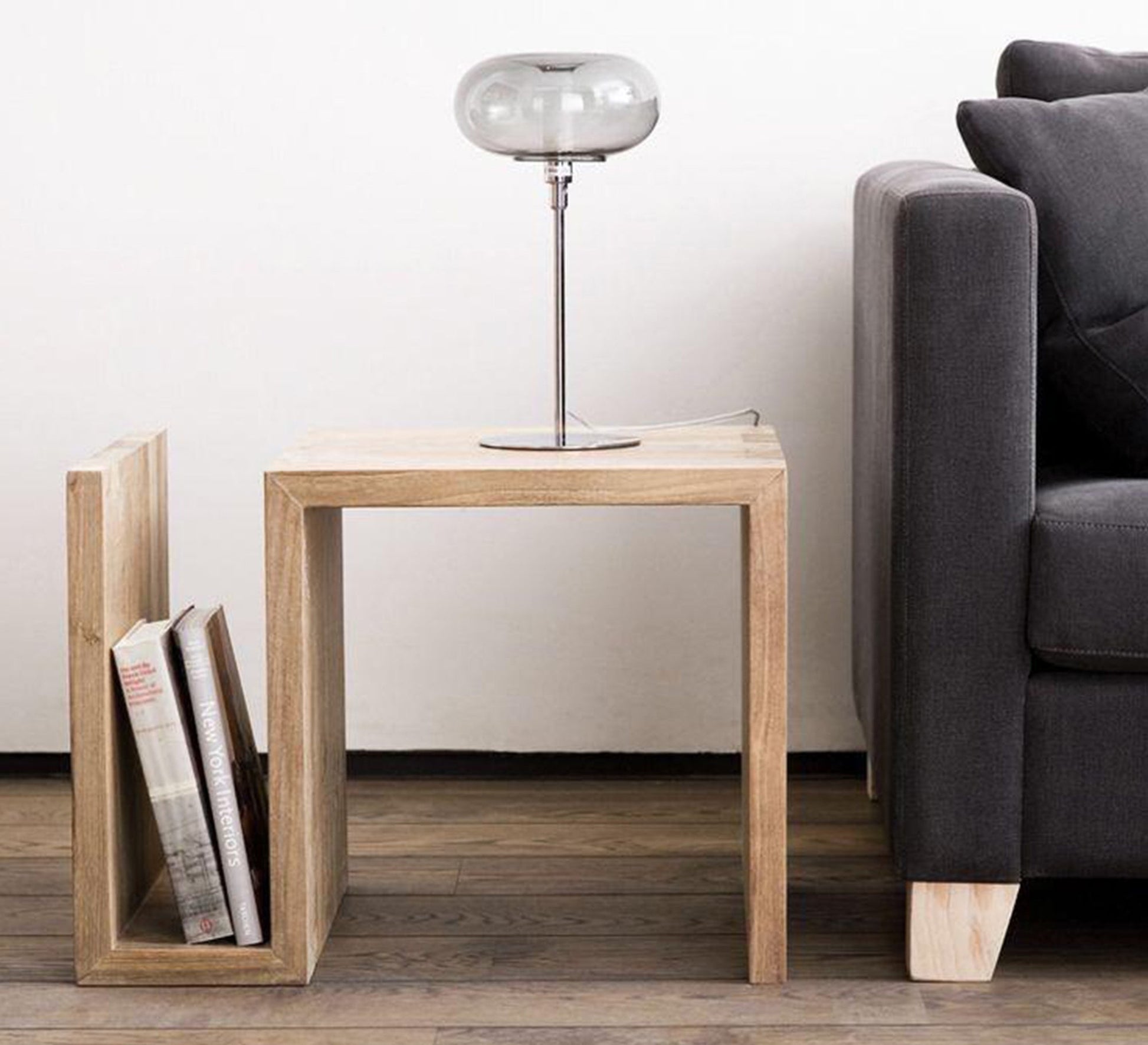 Side table with bookcase - Vitrine Furniture - Furniture