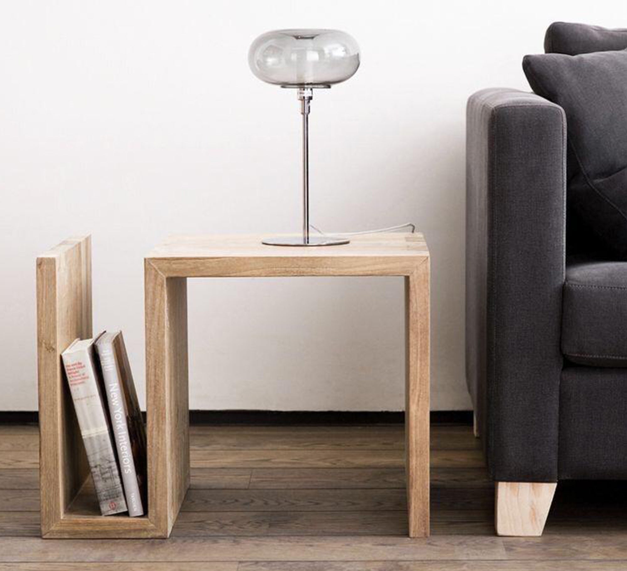 Side table with bookcase - Vitrine Furniture - Furniture