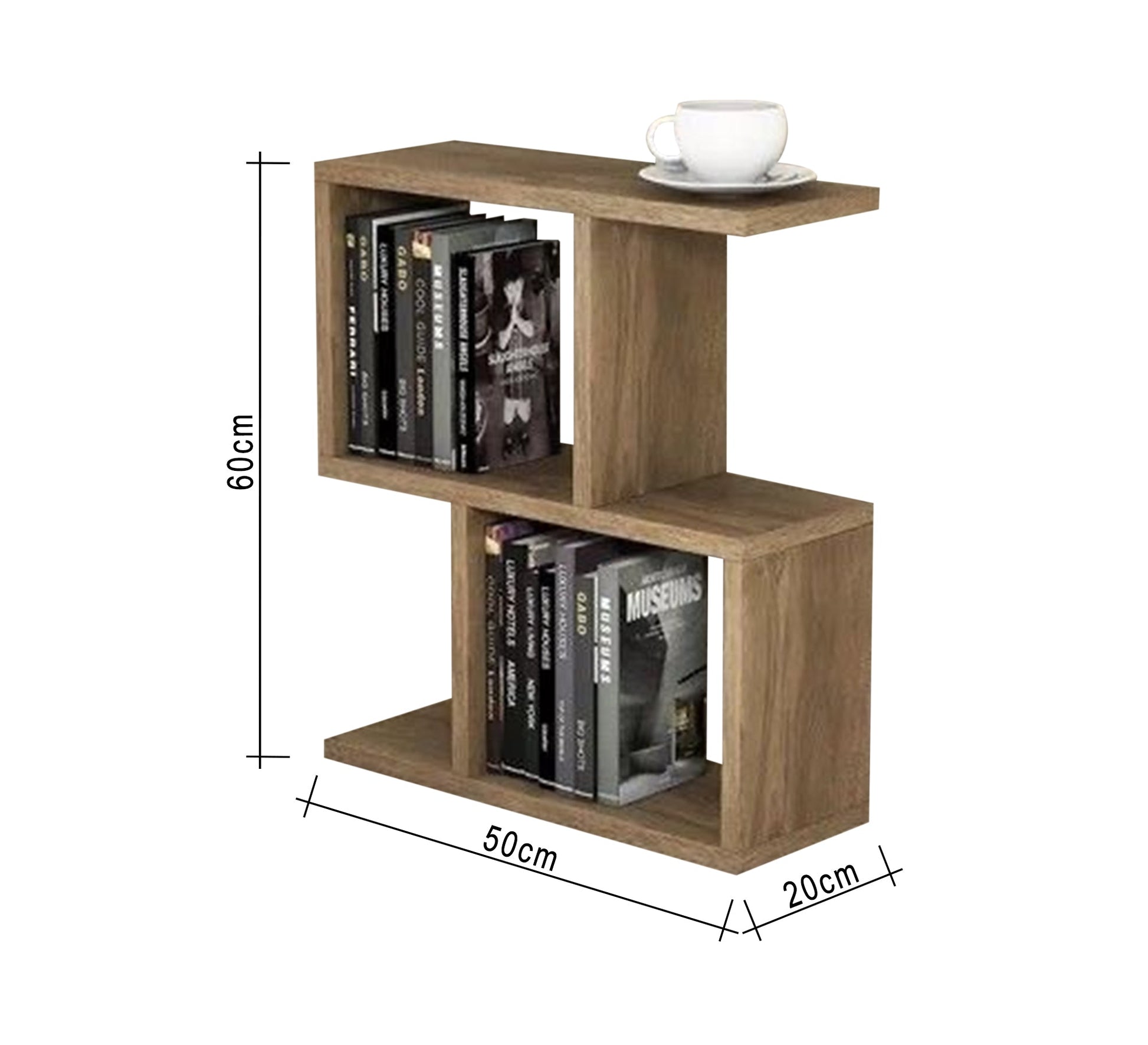 Side table with interchangeable shelves Library - Vitrine Furniture - Furniture