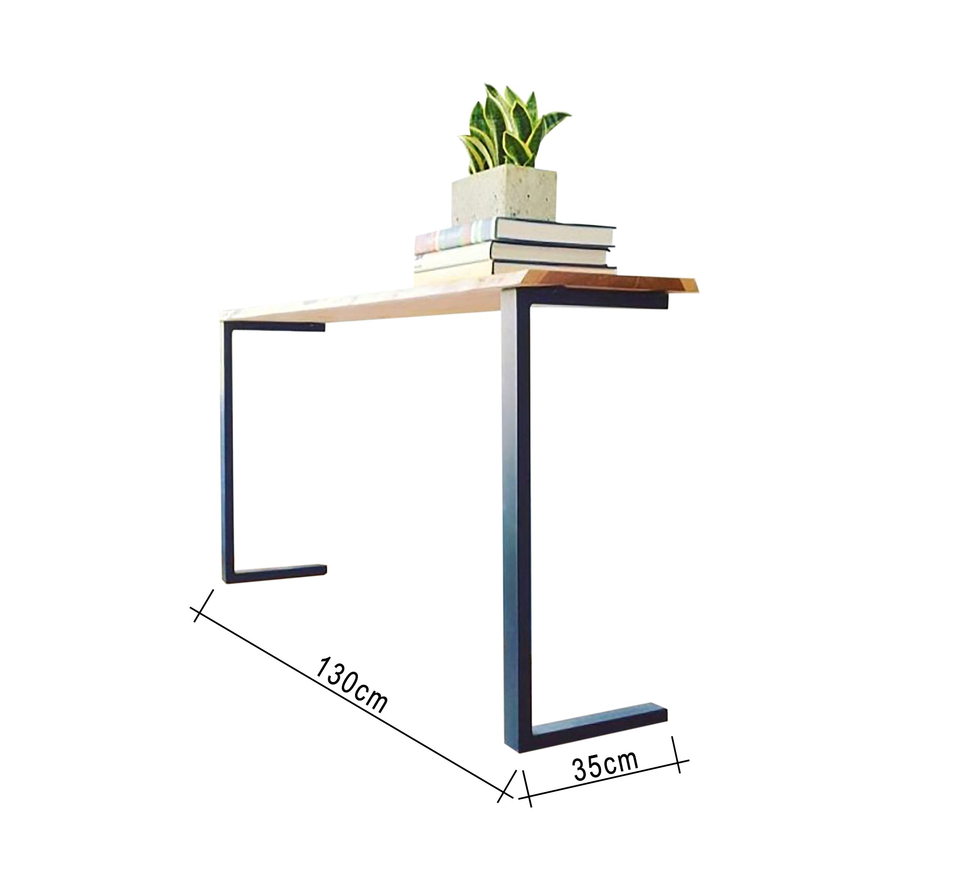Side table with metal legs - Vitrine Furniture - Furniture