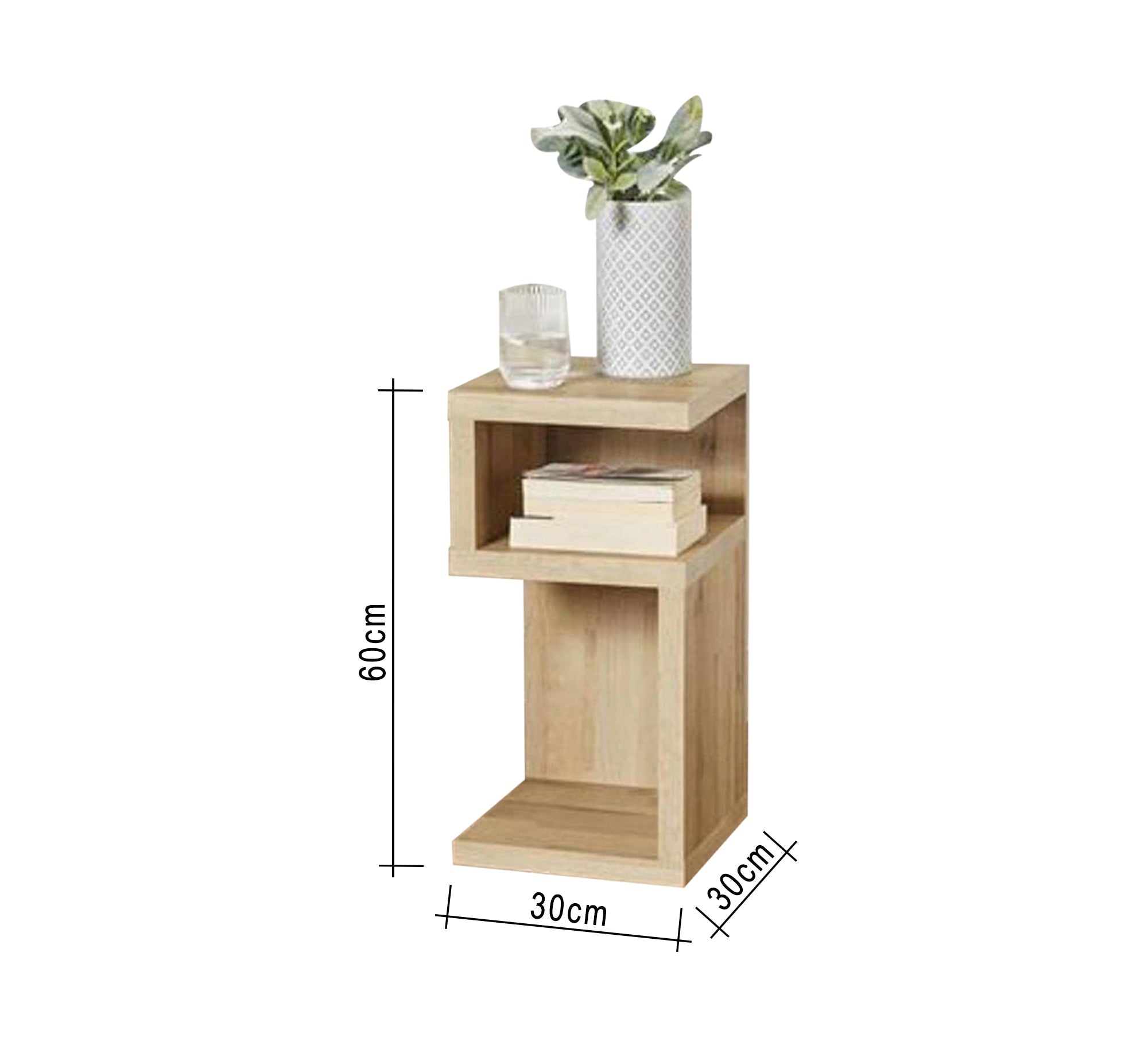 Side table with reversible shelves - Vitrine Furniture - Furniture
