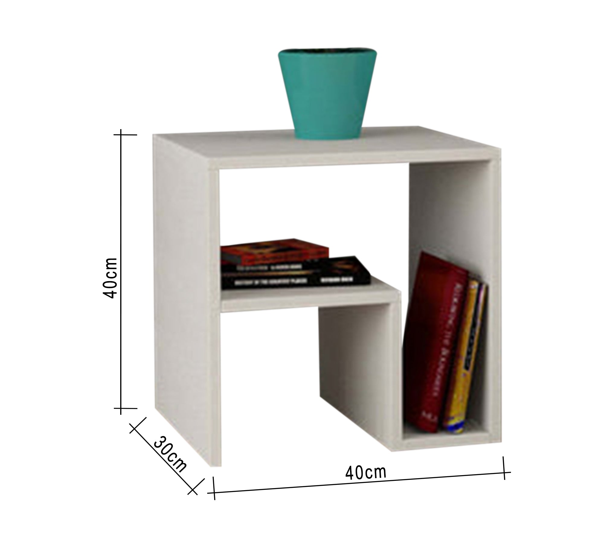 Side table with shelves of varying heights - Vitrine Furniture - Furniture