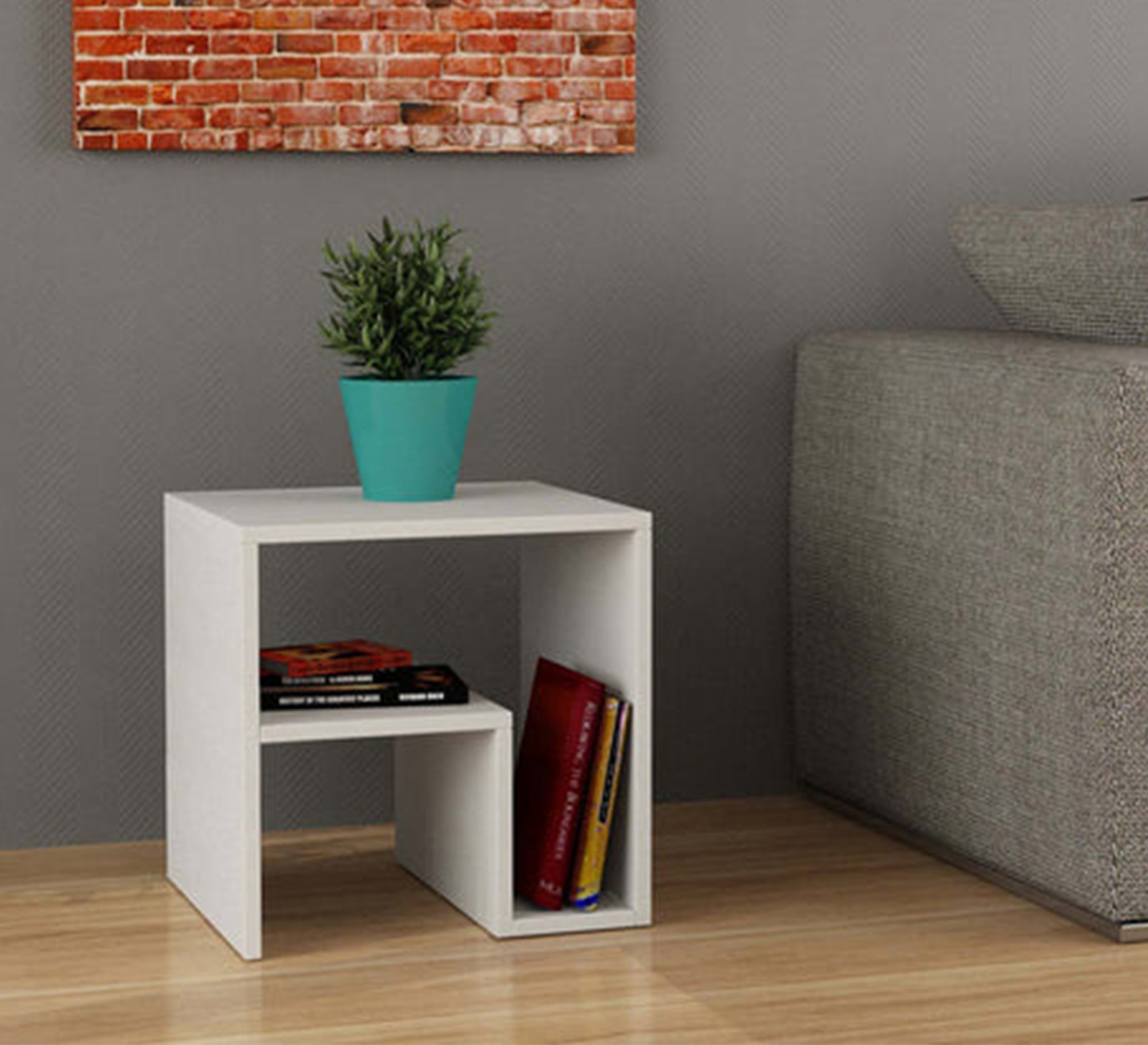 Side table with shelves of varying heights - Vitrine Furniture - Furniture