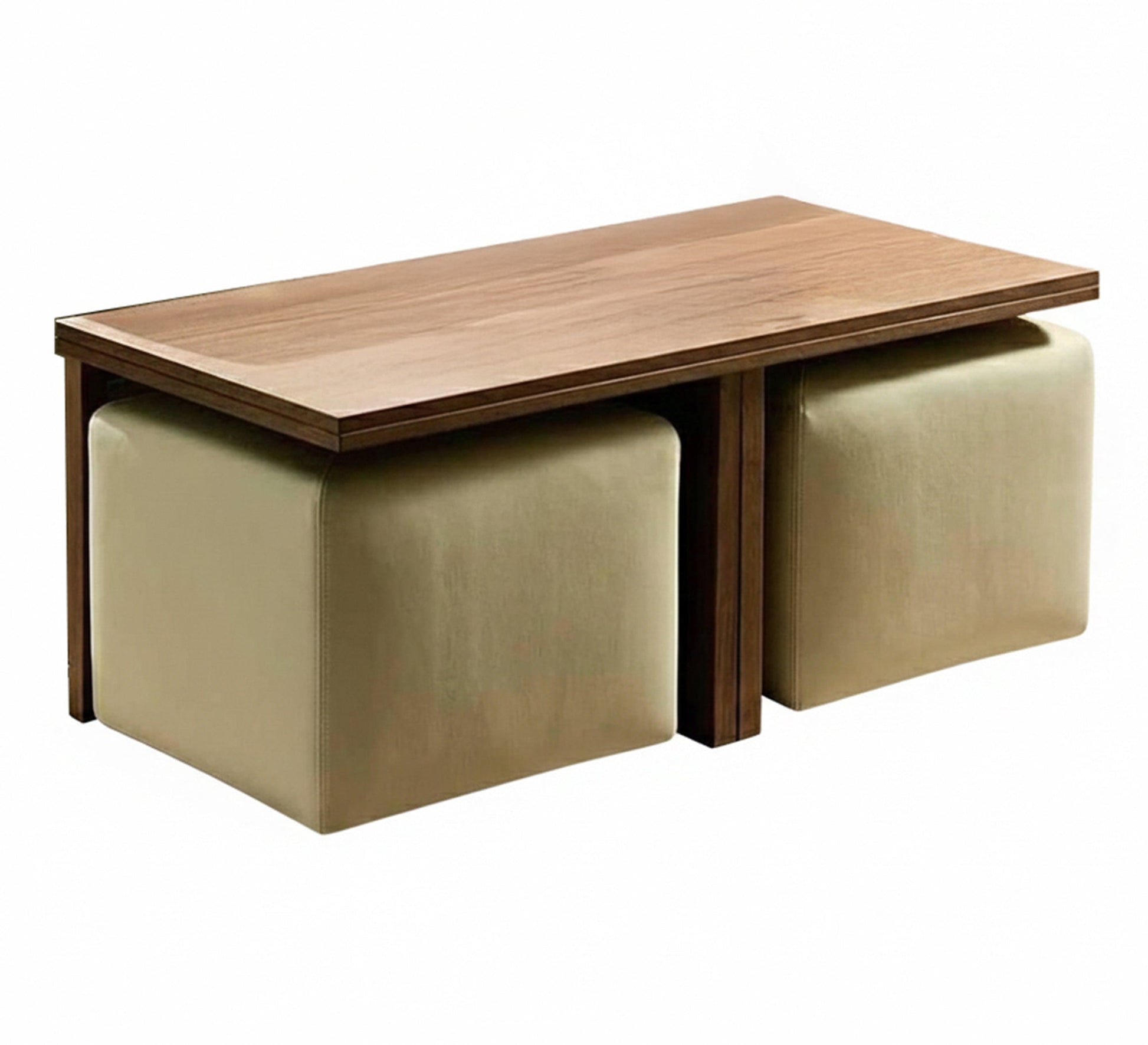 Side table with two benches - Vitrine Furniture - Side Tables