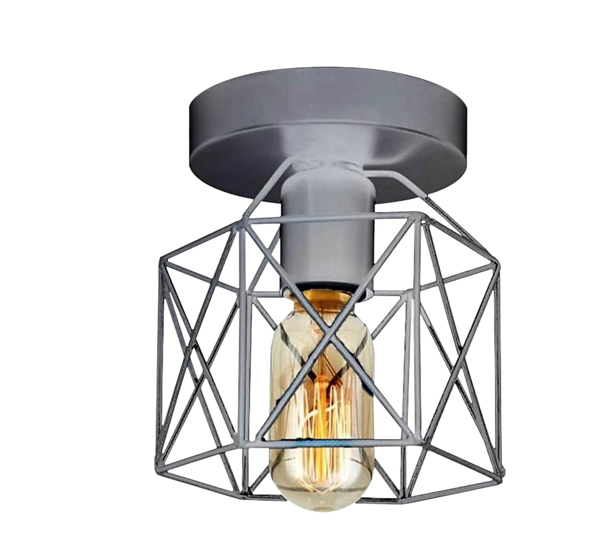 Silver ceiling lamp - Vitrine Furniture - Lighting