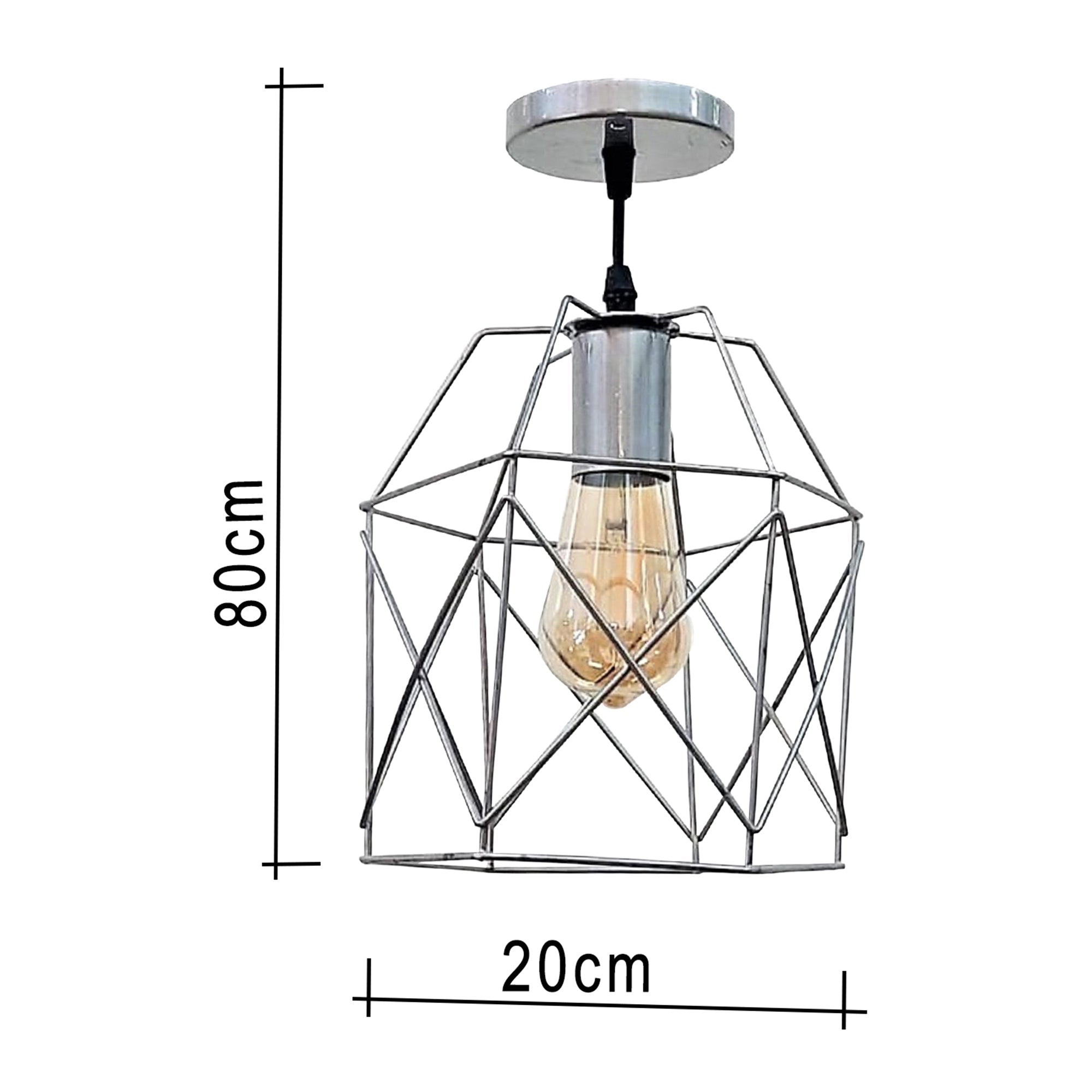 Silver chandelier - Vitrine Furniture - Lighting