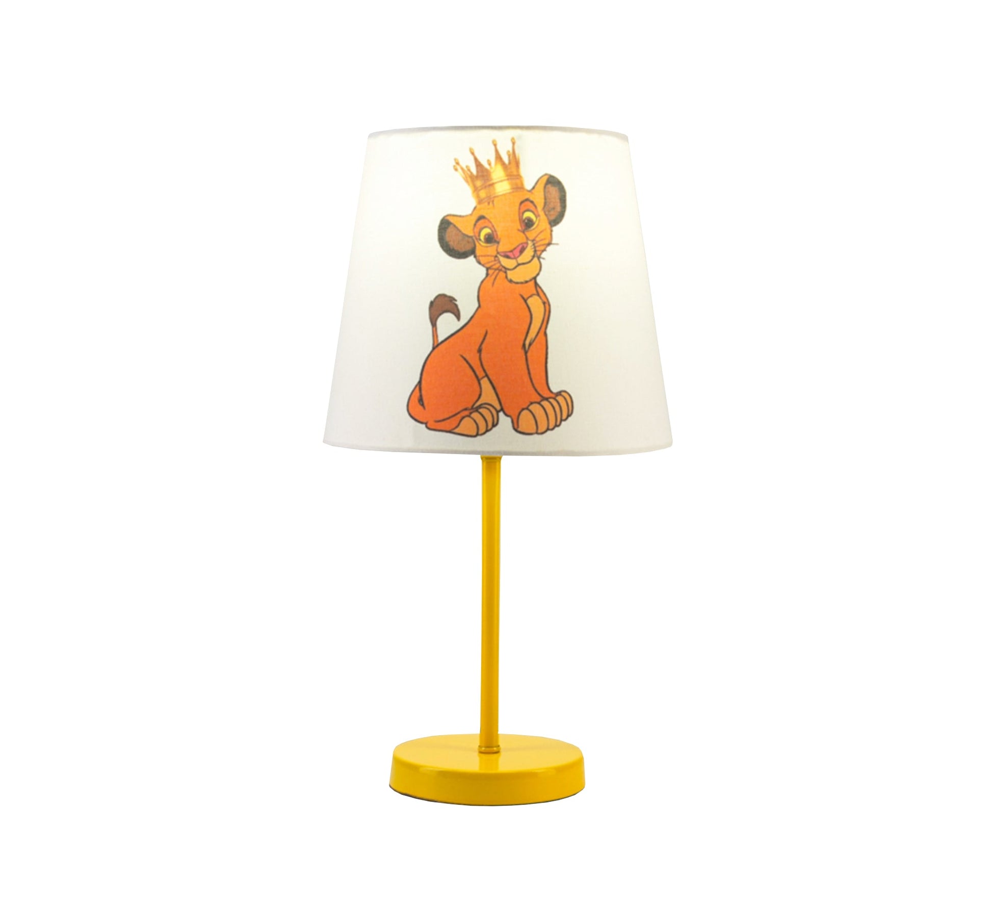 Simba Lamp, a royal light for your child's room with a golden base - Vitrine Furniture - Lighting