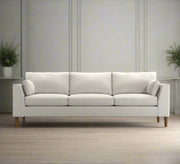Simple and comfortable classic white sofa - Vitrine Furniture - Furniture