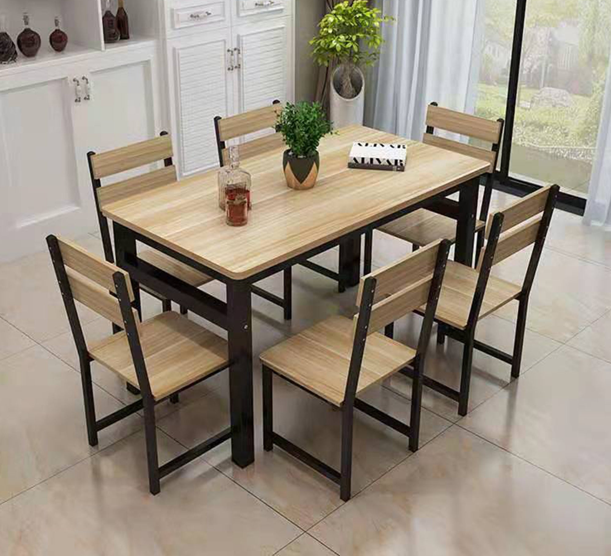Simple and practical dining set for small spaces - Vitrine Furniture - Furniture