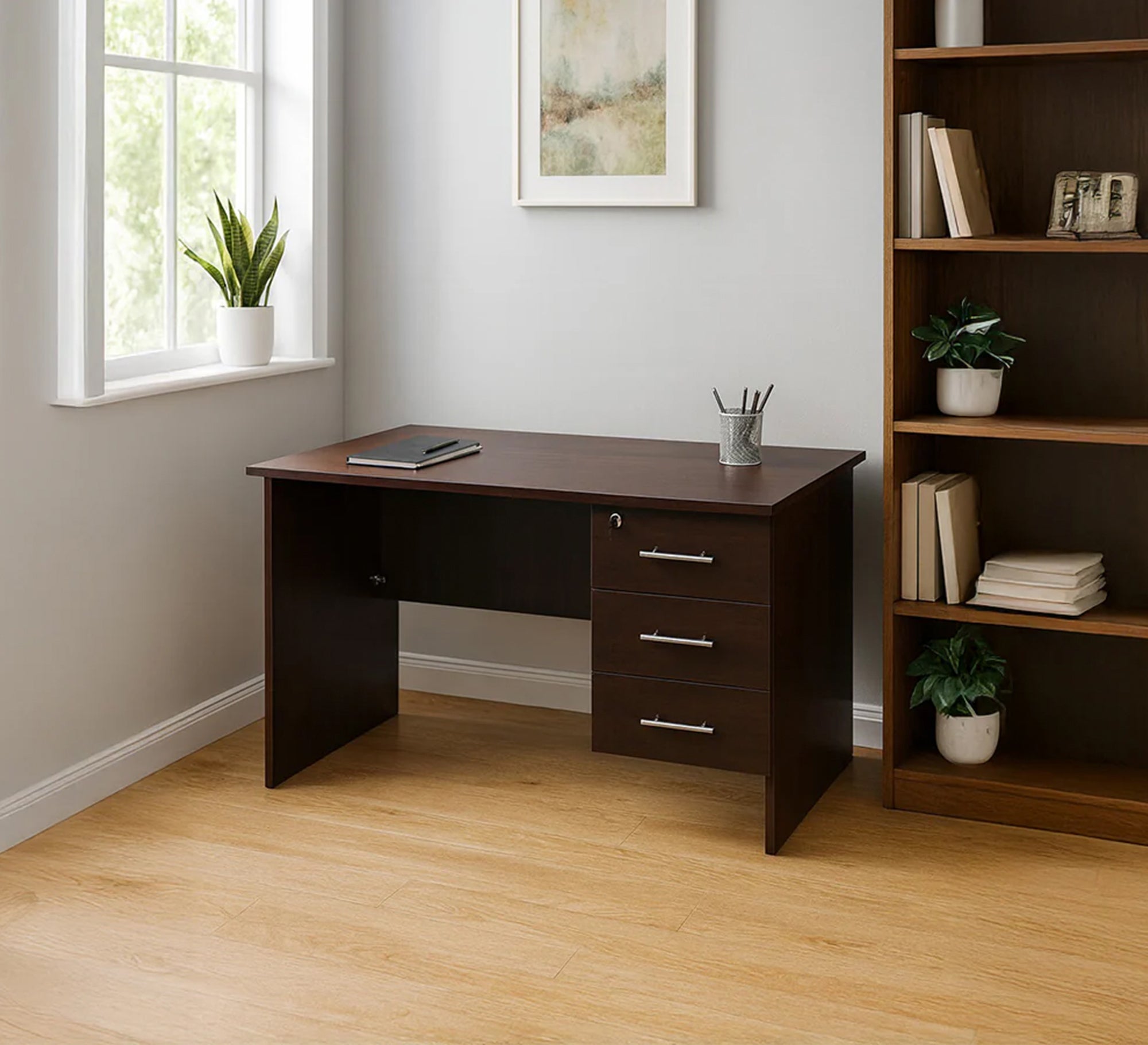 Simple and practical straight study desk - Vitrine Furniture - Furniture