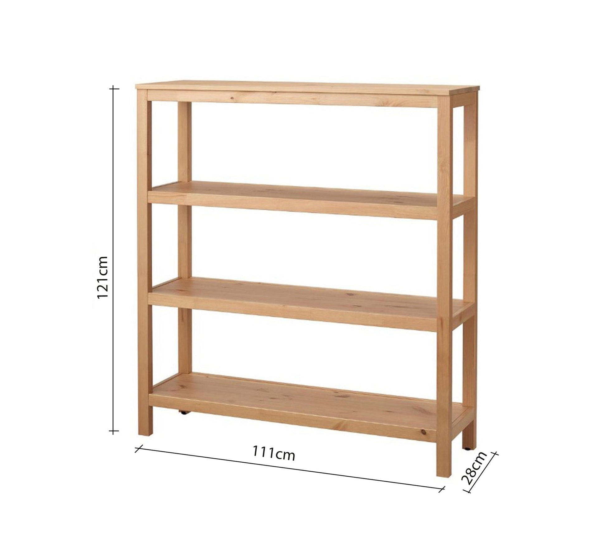 Simple and practical wooden shelving unit for the home - Vitrine Furniture - Furniture
