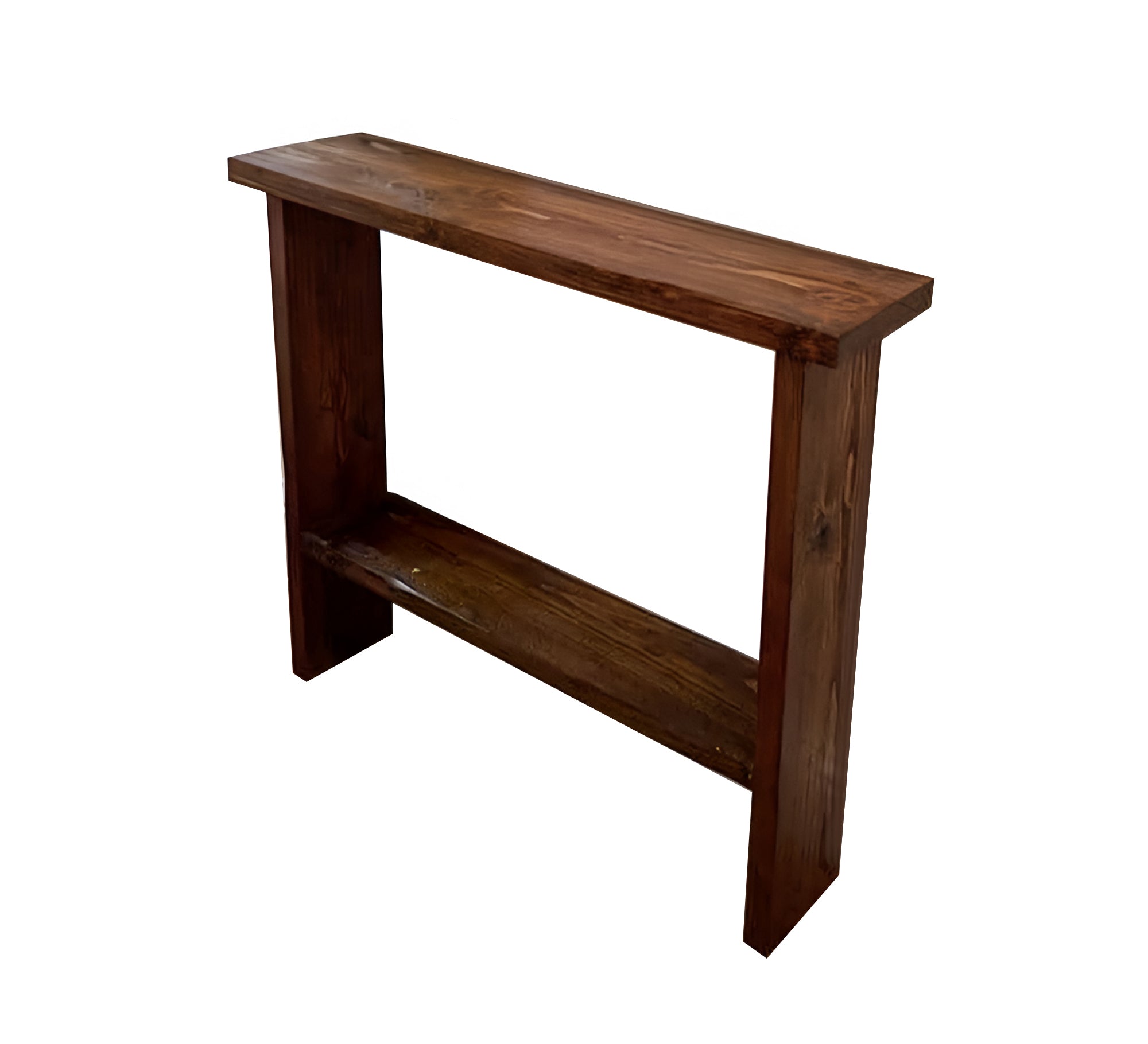 Simple and slim rustic wood console table - Vitrine Furniture - Furniture