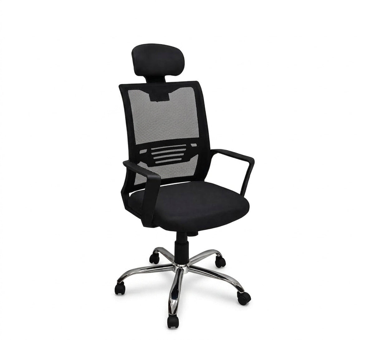 Simple Black Mesh Back Office Chair - Vitrine Furniture - Office Chairs