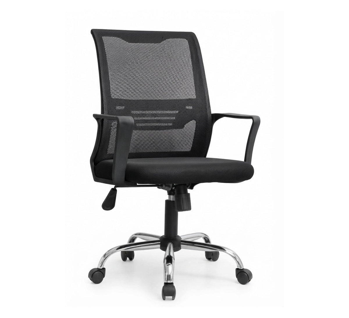 Simple Black Mesh Back Office Chair - Vitrine Furniture - Office Chairs