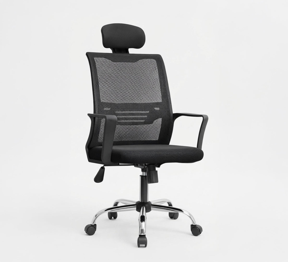 Simple Black Mesh Back Office Chair - Vitrine Furniture - Office Chairs